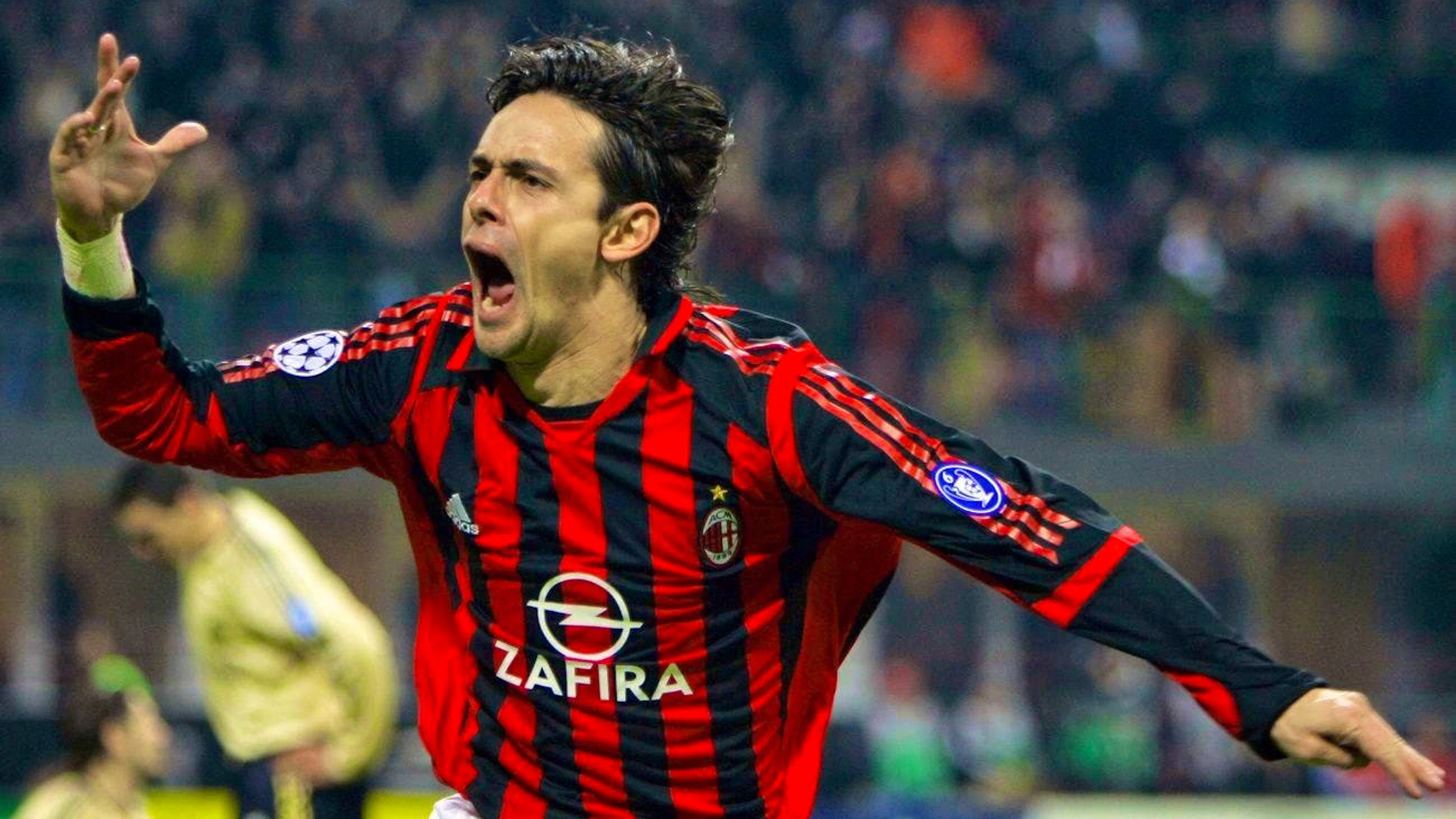 <strong>15. Filippo Inzaghi:</strong> 46 goals. Clubs: AC MIlan, Juventus Turin.