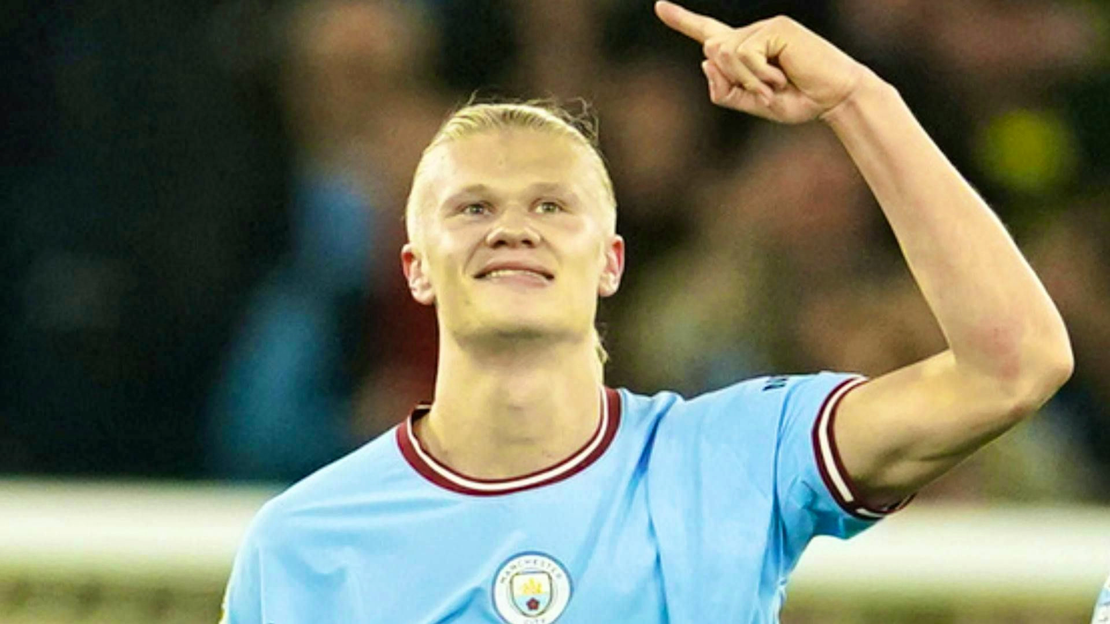 <strong>7. Erling Haaland</strong>: 57 goals. Clubs: Manchester City, Borussia Dortmund, Salzburg.