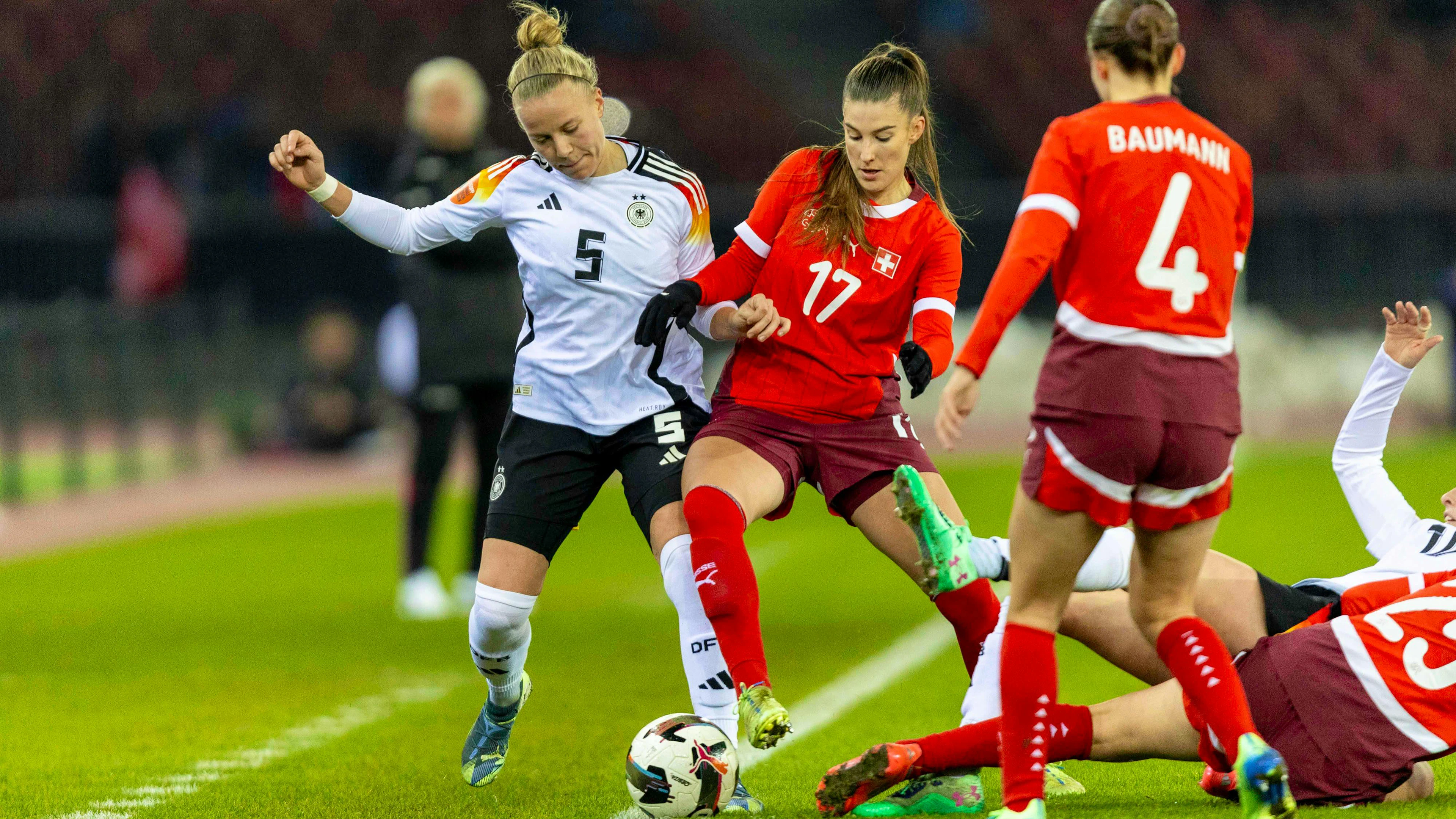Seraina Piubel geniesst gegen Deutschland keine Freiheiten.