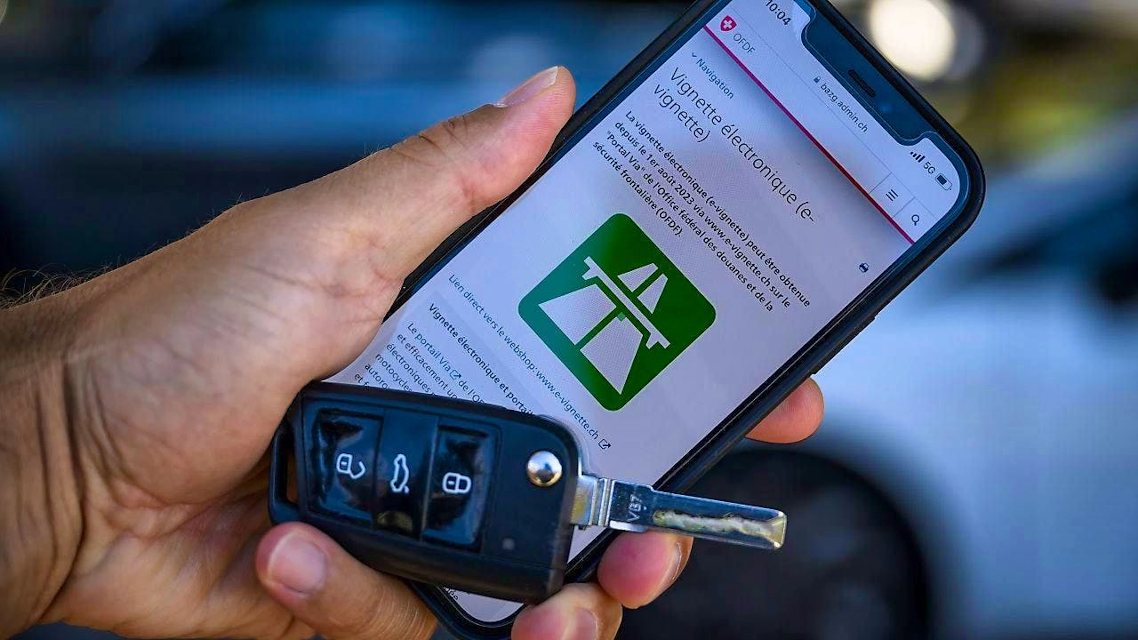 The e-vignette can be purchased online and is linked to the vehicle registration number.