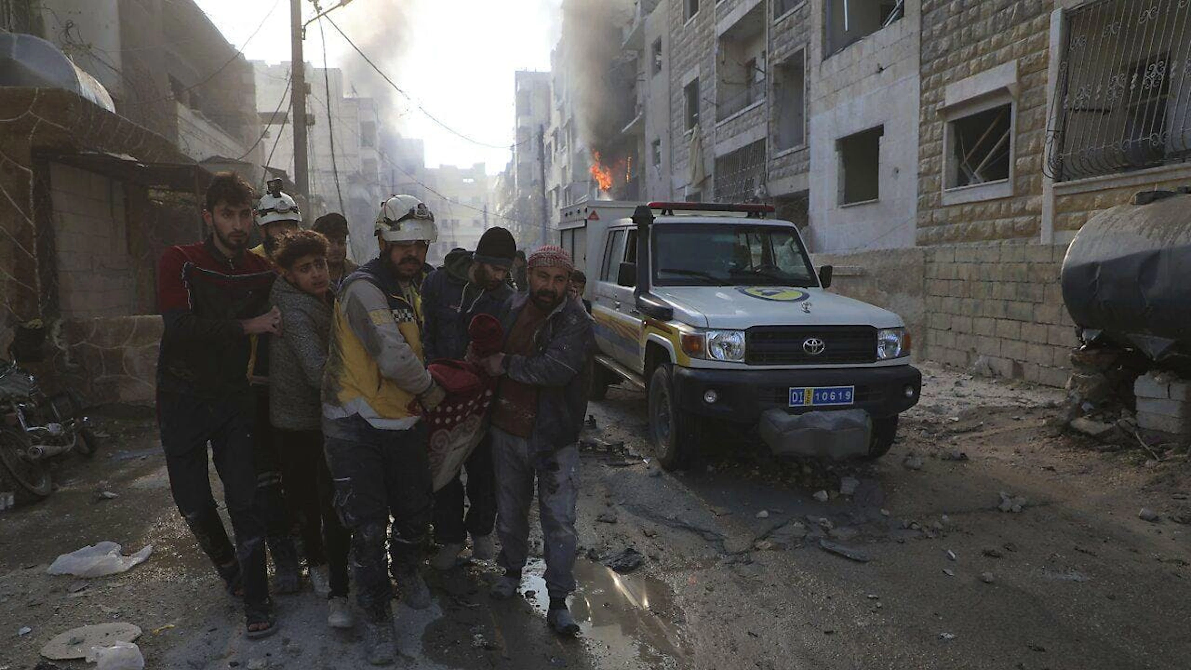 Les opérations humanitaires de l'ONU ont dû être largement suspendues dans certaines zones d'Alep, d'Idleb et d'Hama.