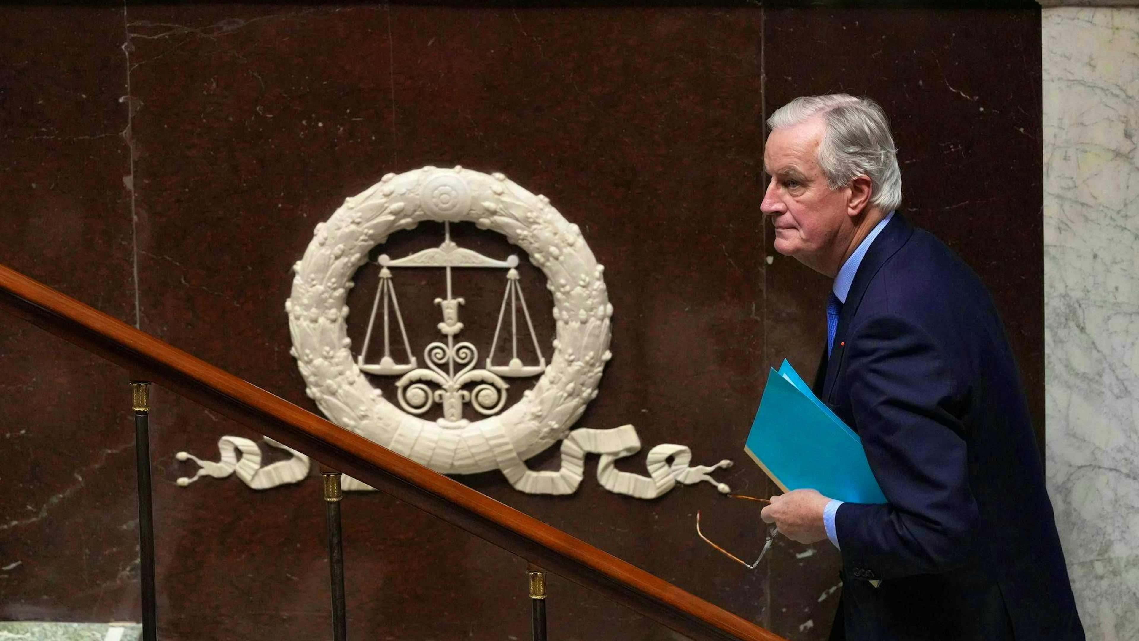 Barnier is forced to resign after just a few months in office.