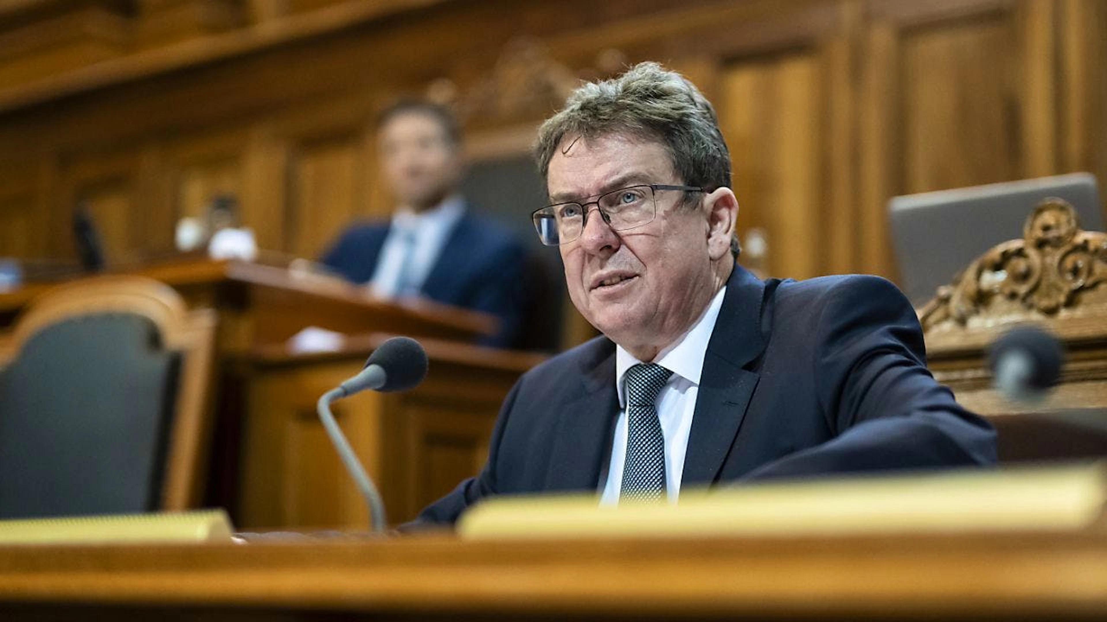 Il consigliere federale Albert Rösti