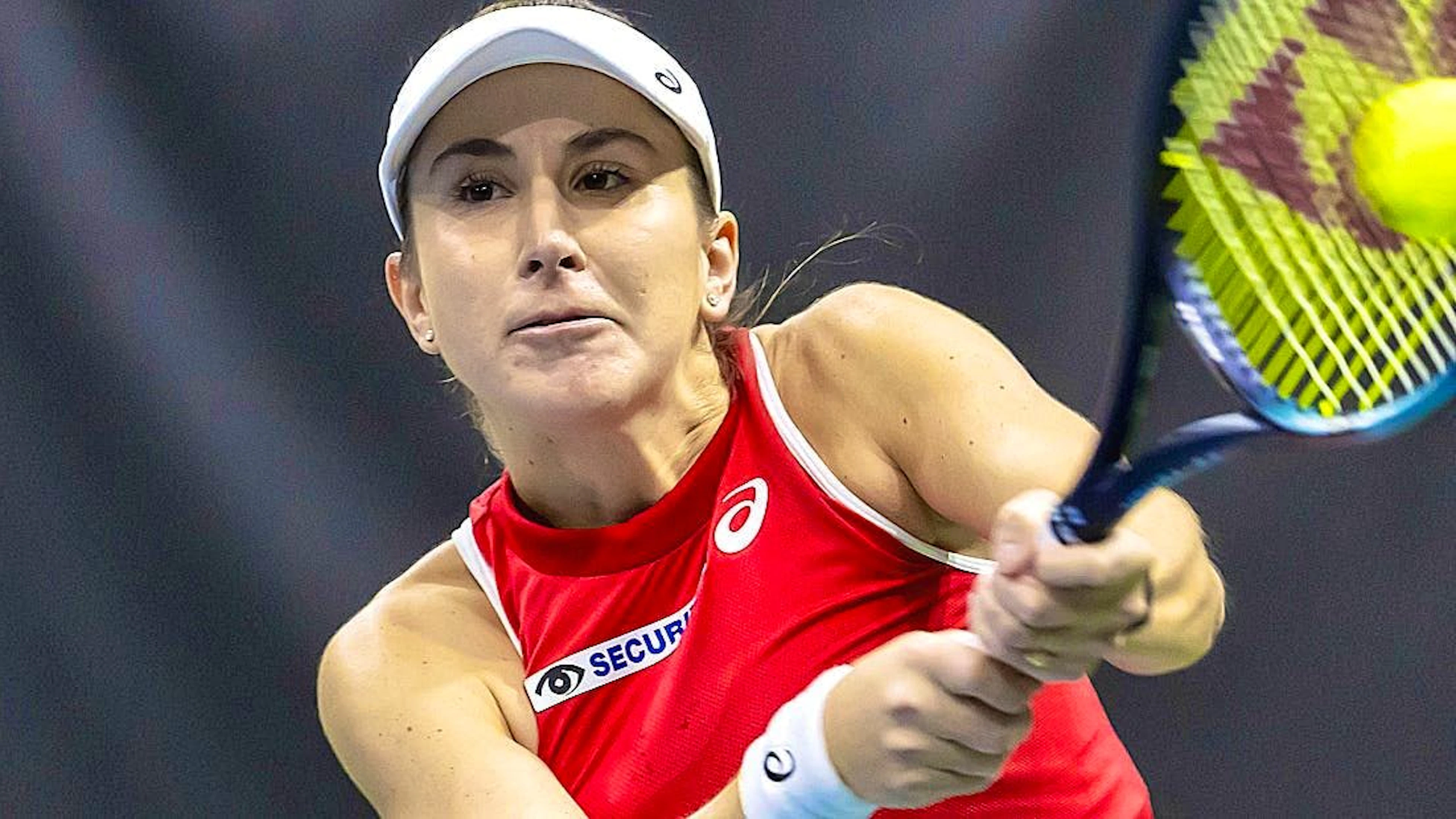 Already in excellent form again: the young mother Belinda Bencic