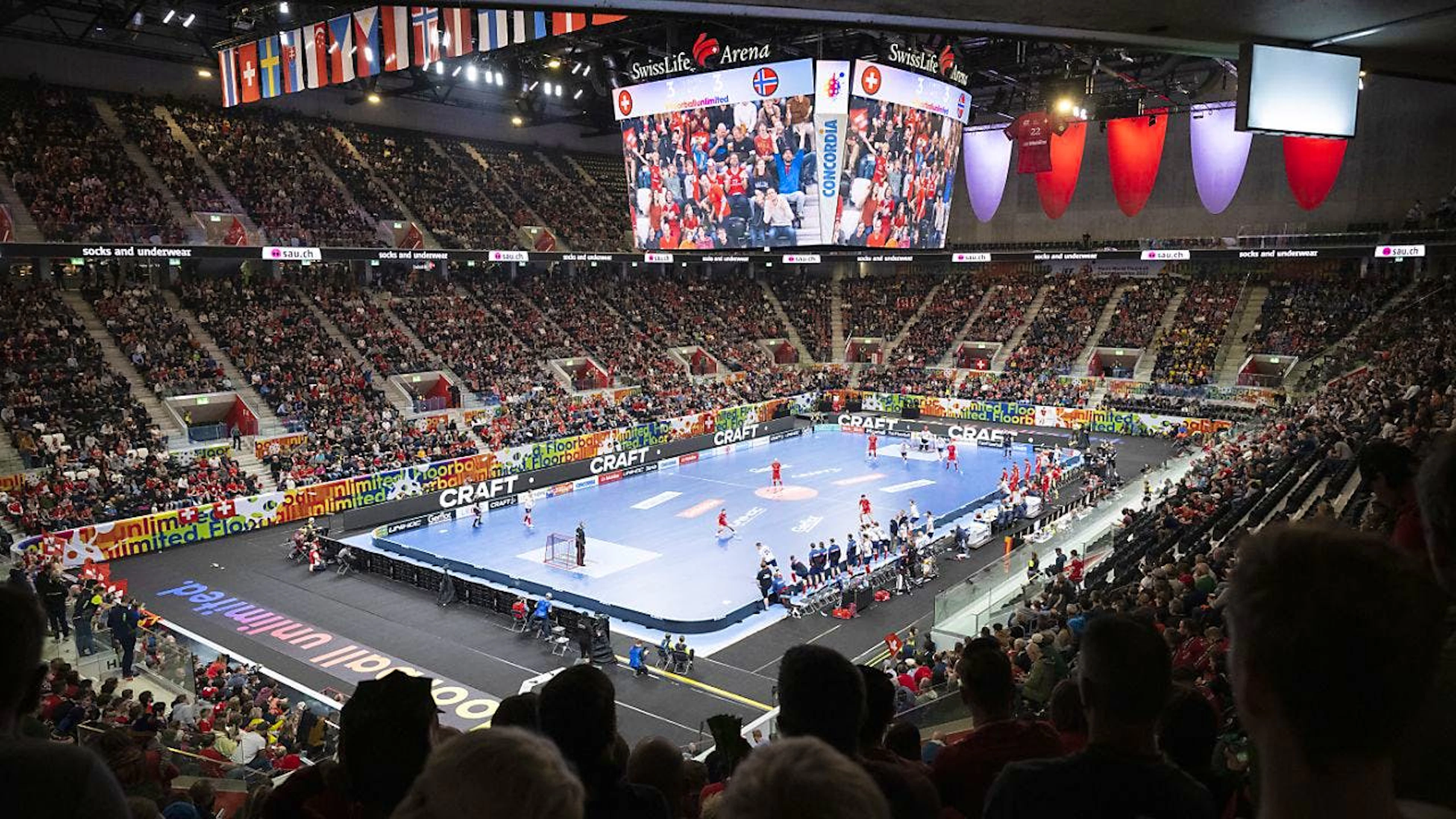 In Malmö beginnt am Samstag die 15. Unihockey-WM der Männer. (Symbolbild)
