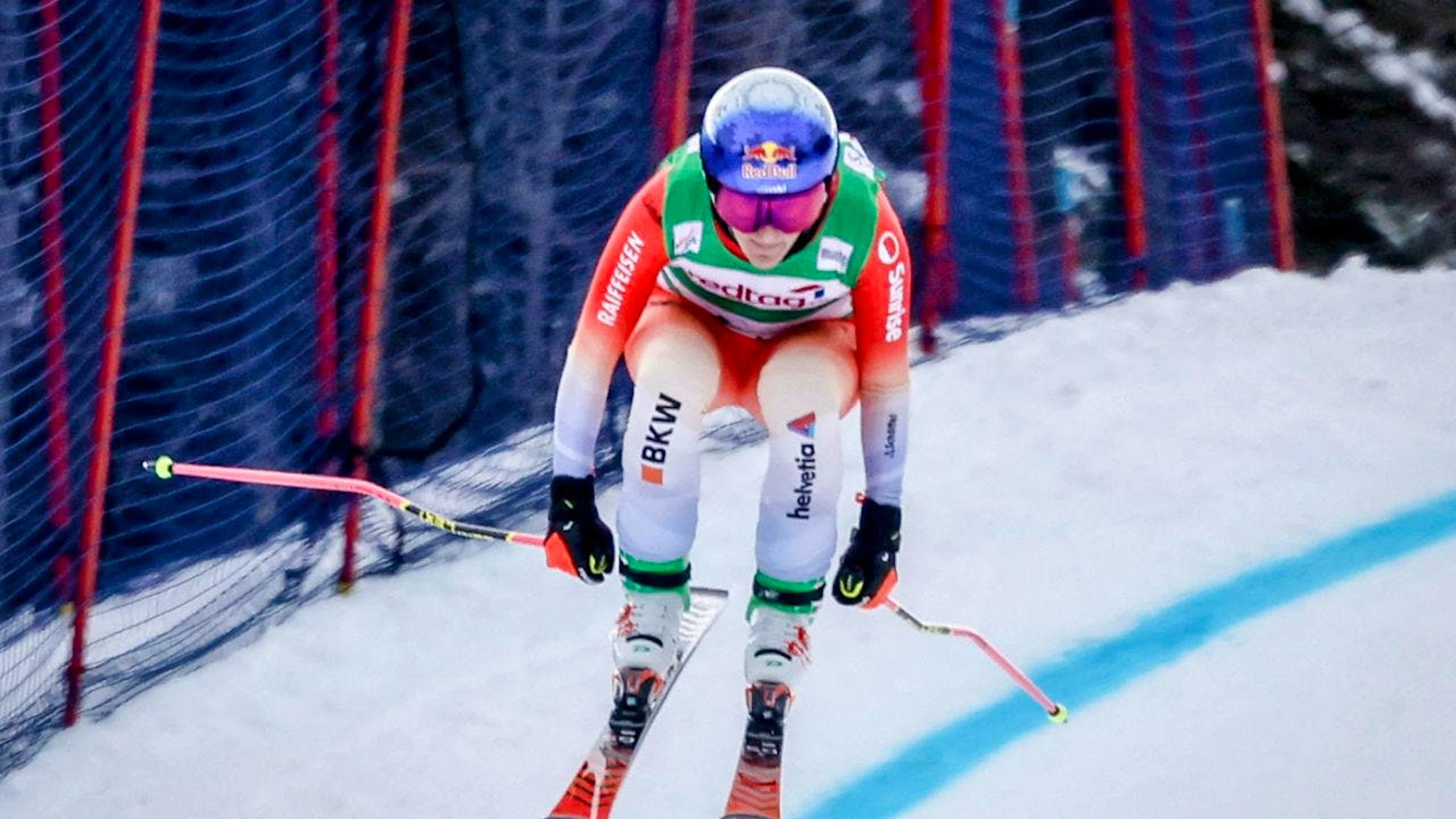 Fanny Smith schaffte es beim Weltcupstart der Skicrosserinnen als Zweite aufs Podest