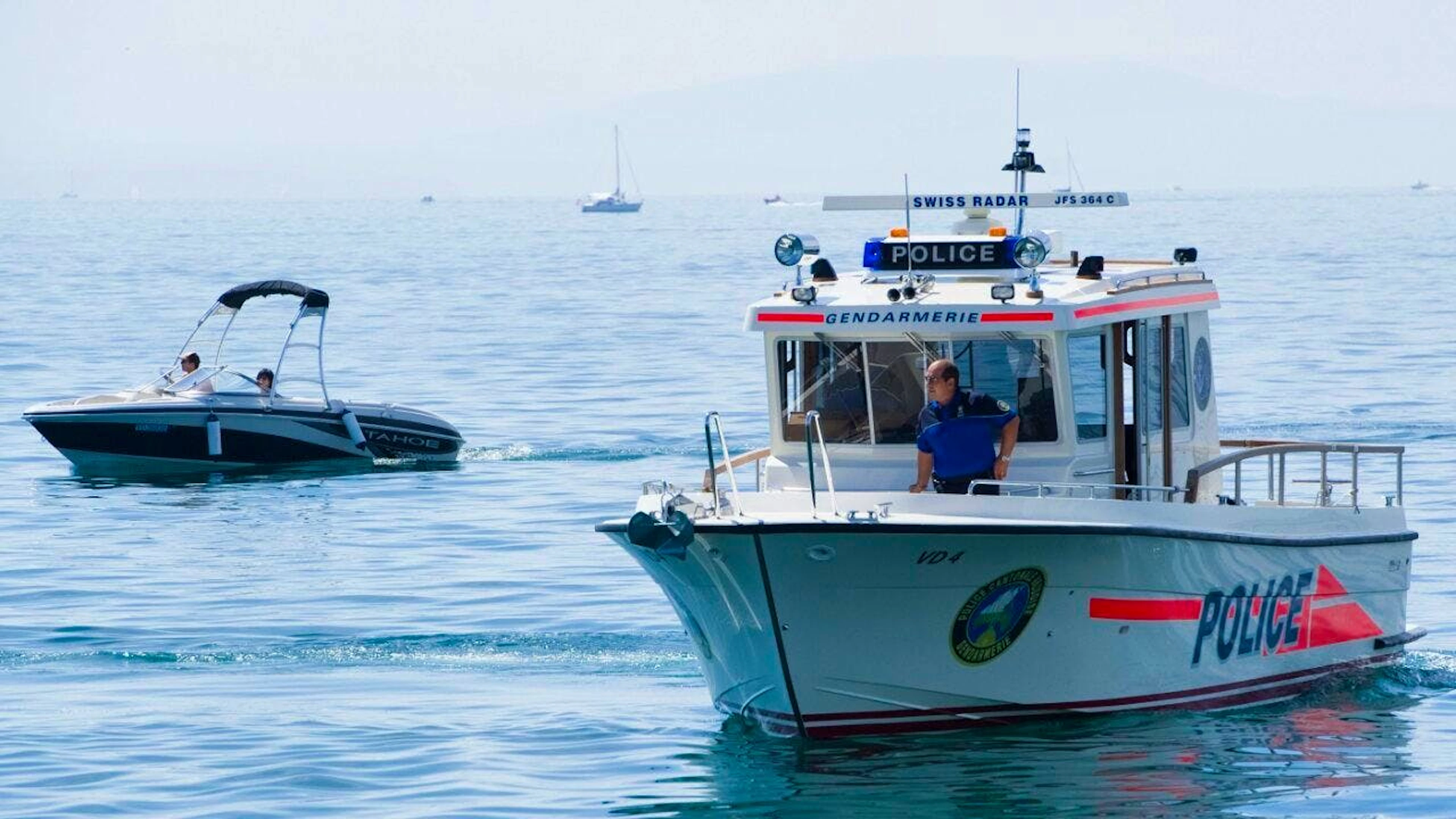 Le corps a été repêché par la brigade du lac (photo d'illustration).