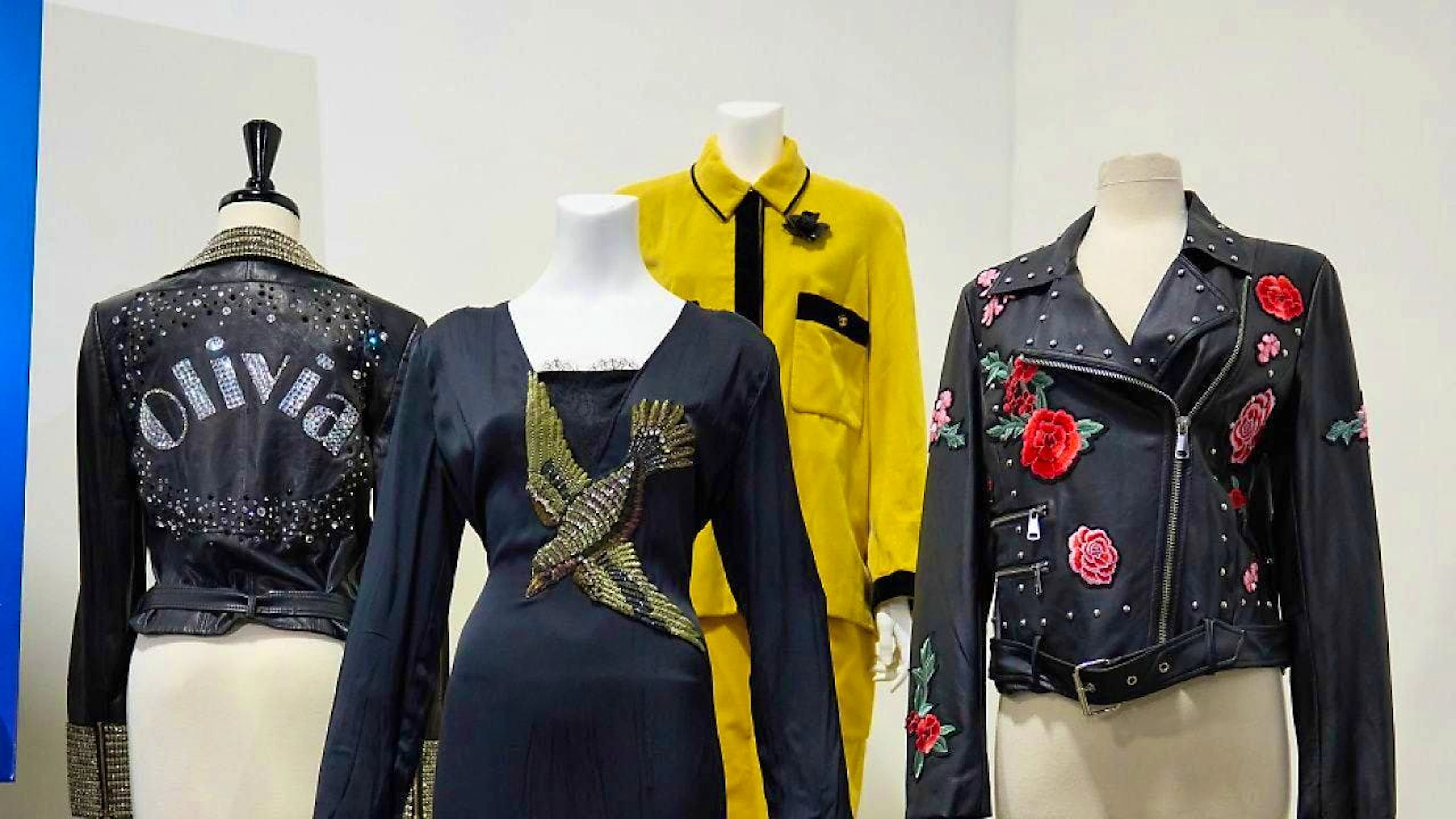 These dresses from the estate of British-Australian actress Olivia Newton-John went under the hammer. (archive picture)