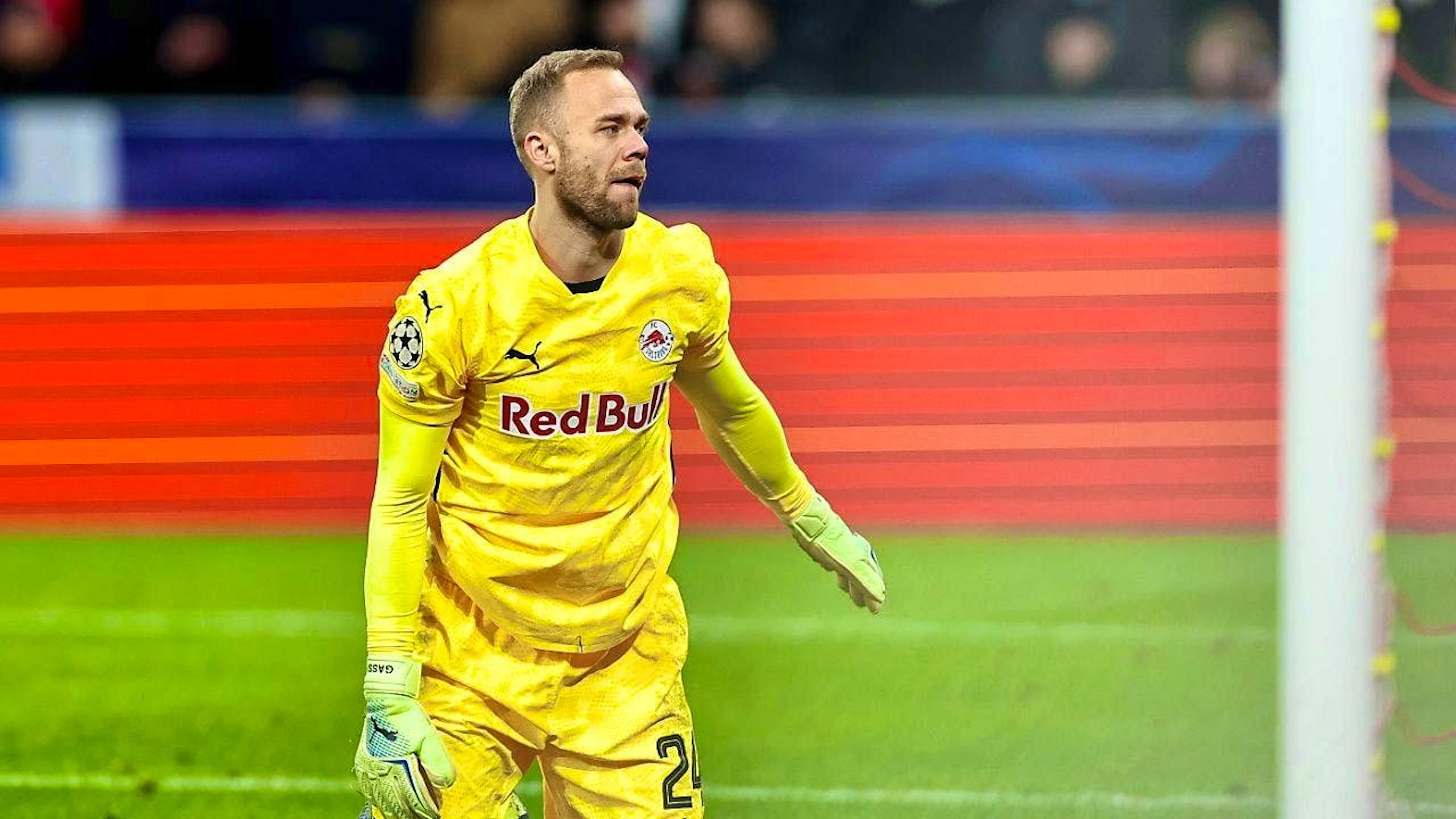 A disastrous fall season: Salzburg and its goalkeeper Alexander Schlager were beaten far too often