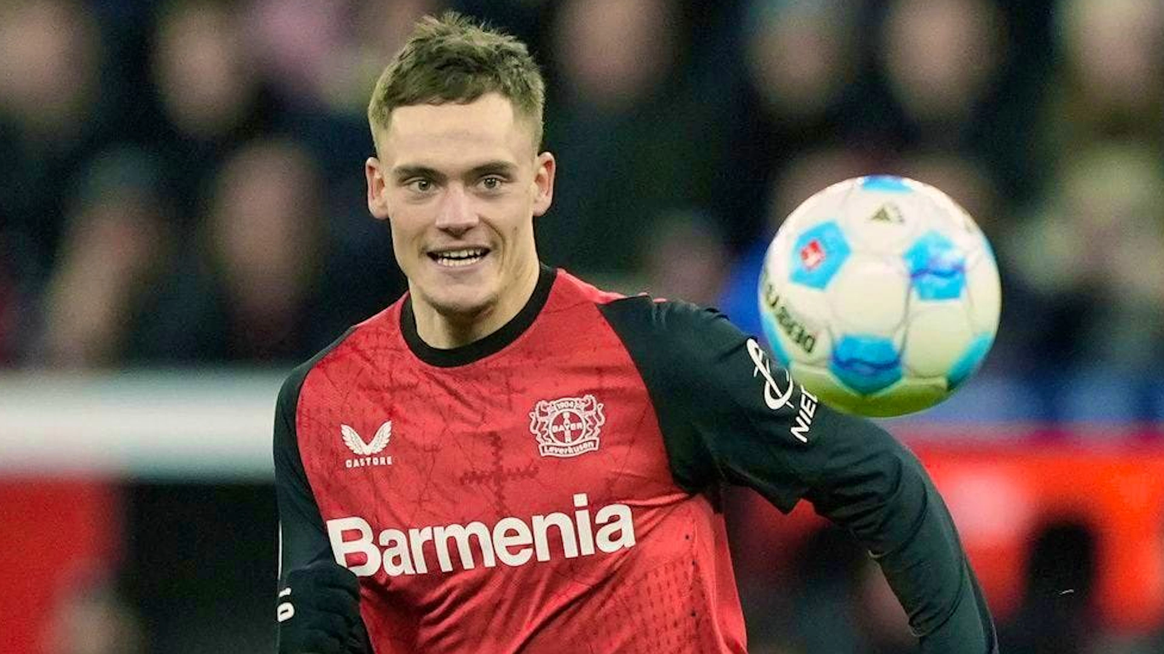 Florian Wirtz has been the focus of top European clubs for years, but feels right at home in Leverkusen.
