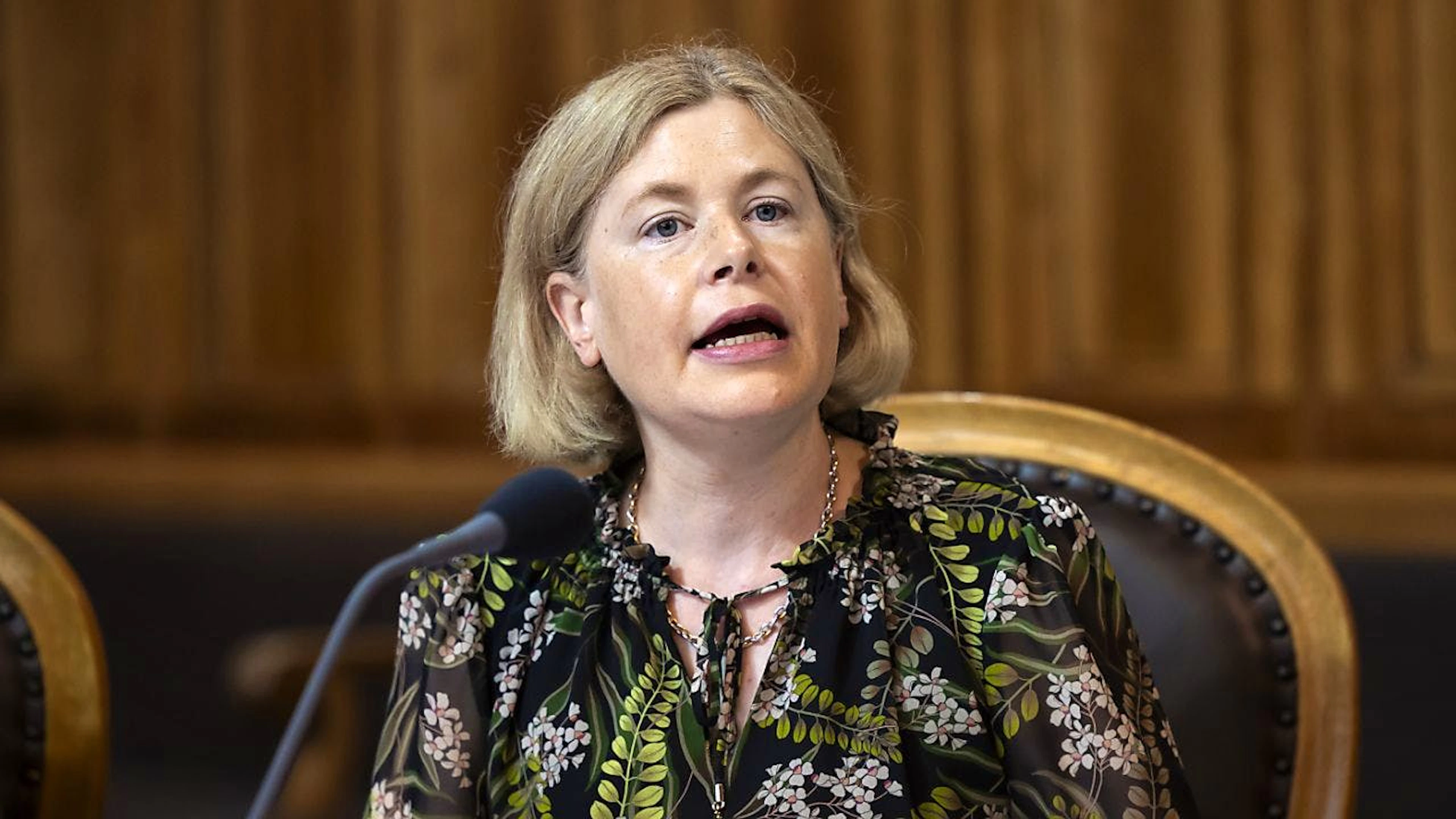 La sénatrice UDC Esther Friedli (SG) a réclamé en vain un durcissement sur les conditions de regroupement familial des étrangers admis provisoirement en Suisse.