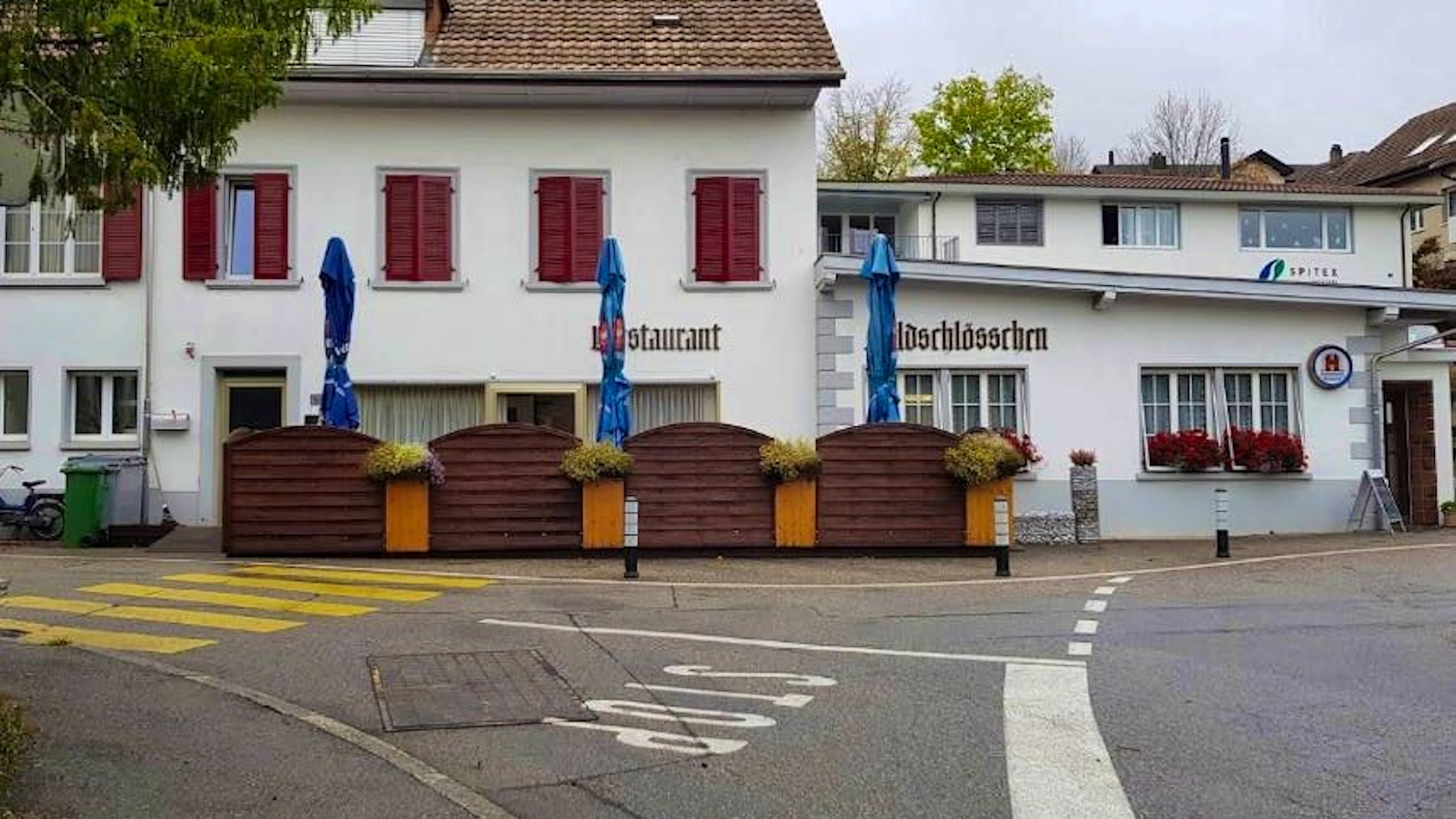 The Feldschlösschen restaurant in Wangen bei Olten once housed a maternity ward.