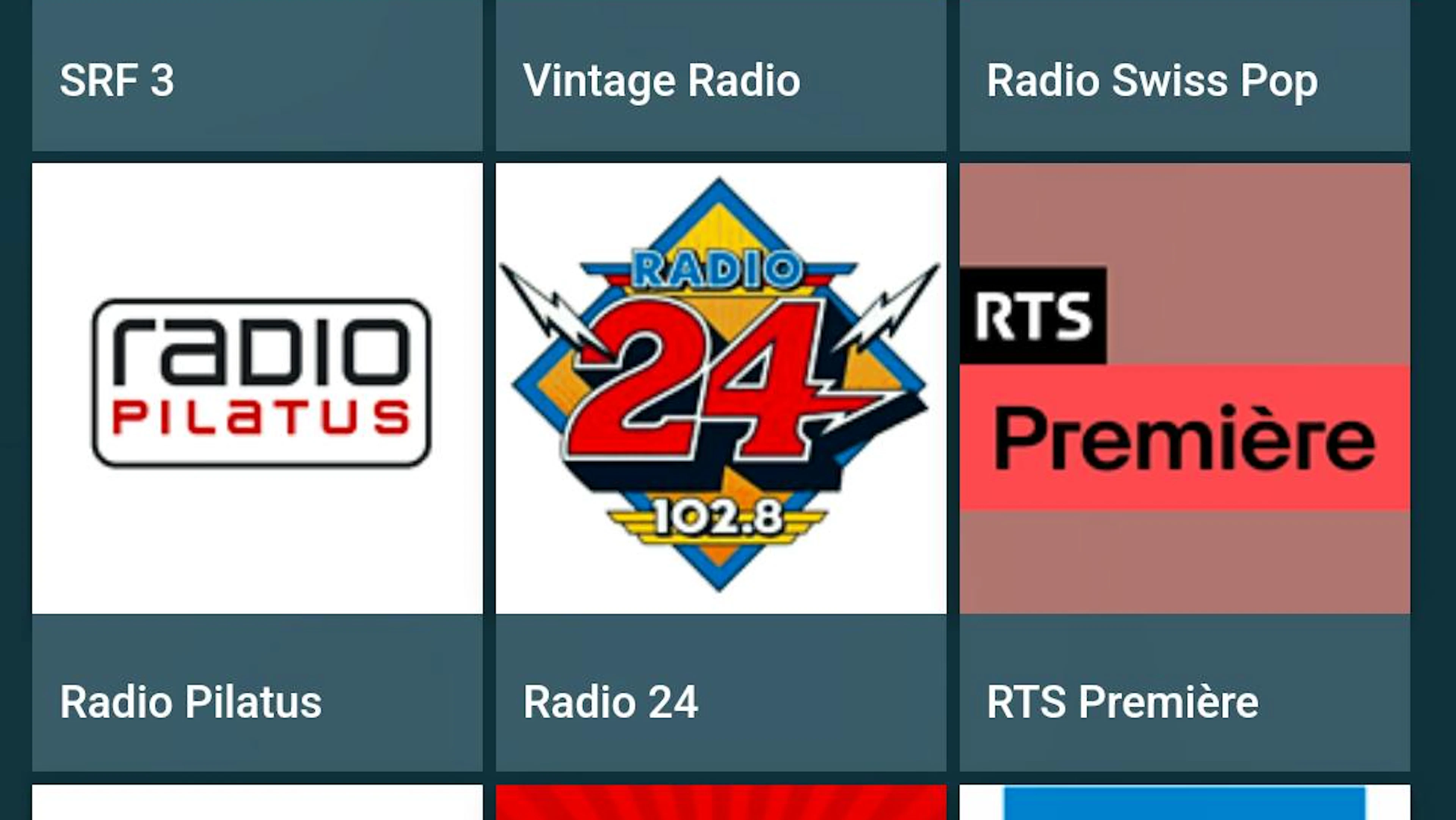 Internet-Radio Schweiz gibt es als App, aber auch in der Web-Ansicht.