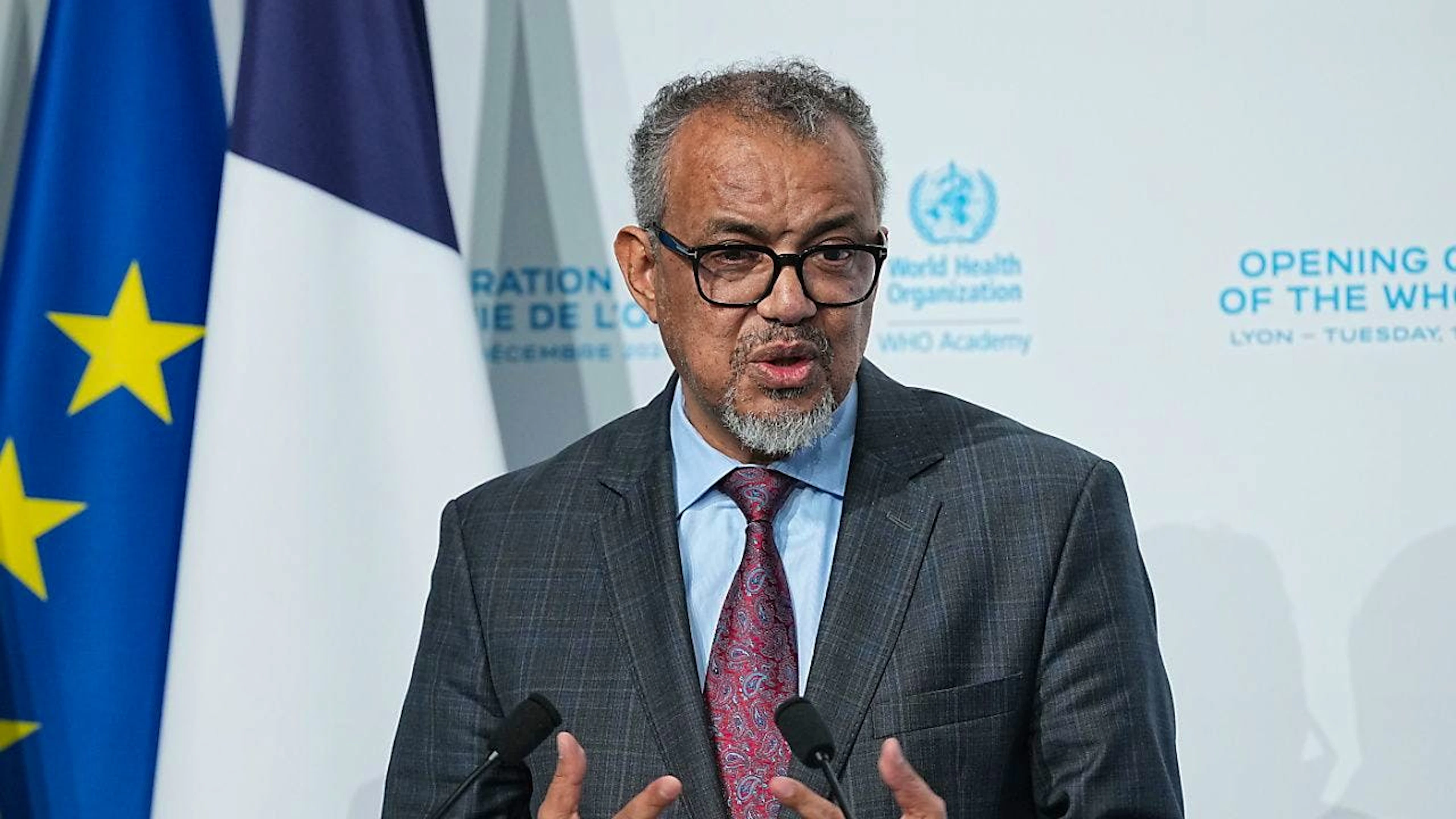 Il direttore generale dell'OMS Tedros Adhanom Ghebreyesus si trovava all'aeroporto di Sana'a quando questo è stato bombardato da raid israeliani. (immagine d'archivio)