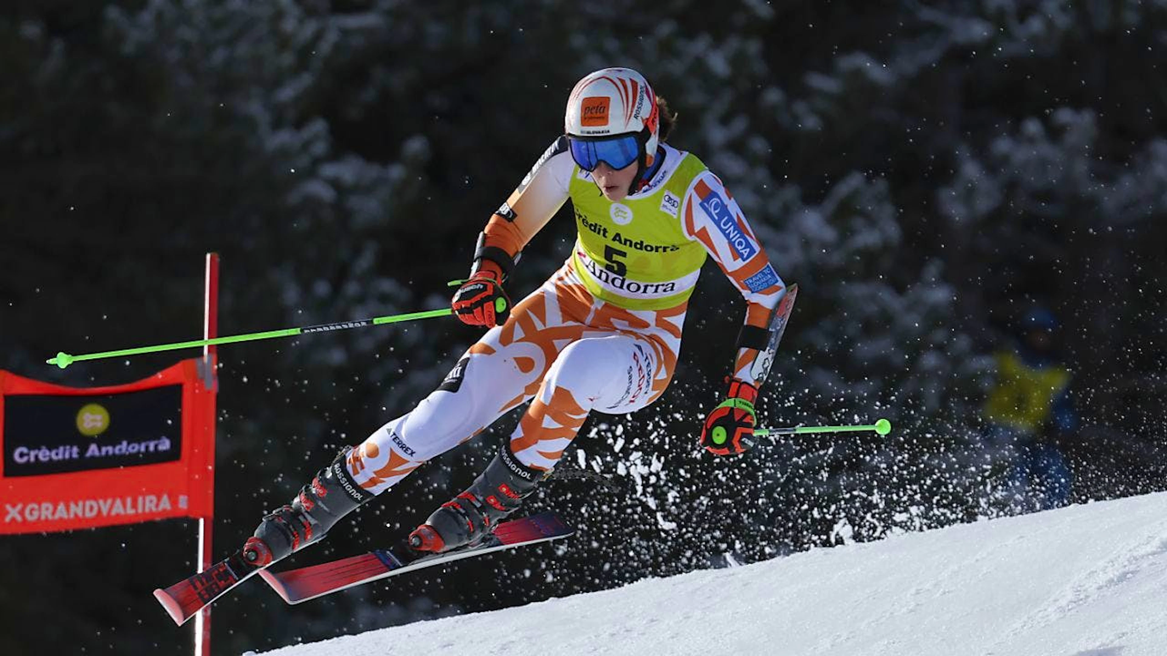 Petra Vlhova befindet sich nach der schweren Verletzung vor fast einem Jahr noch im Aufbau