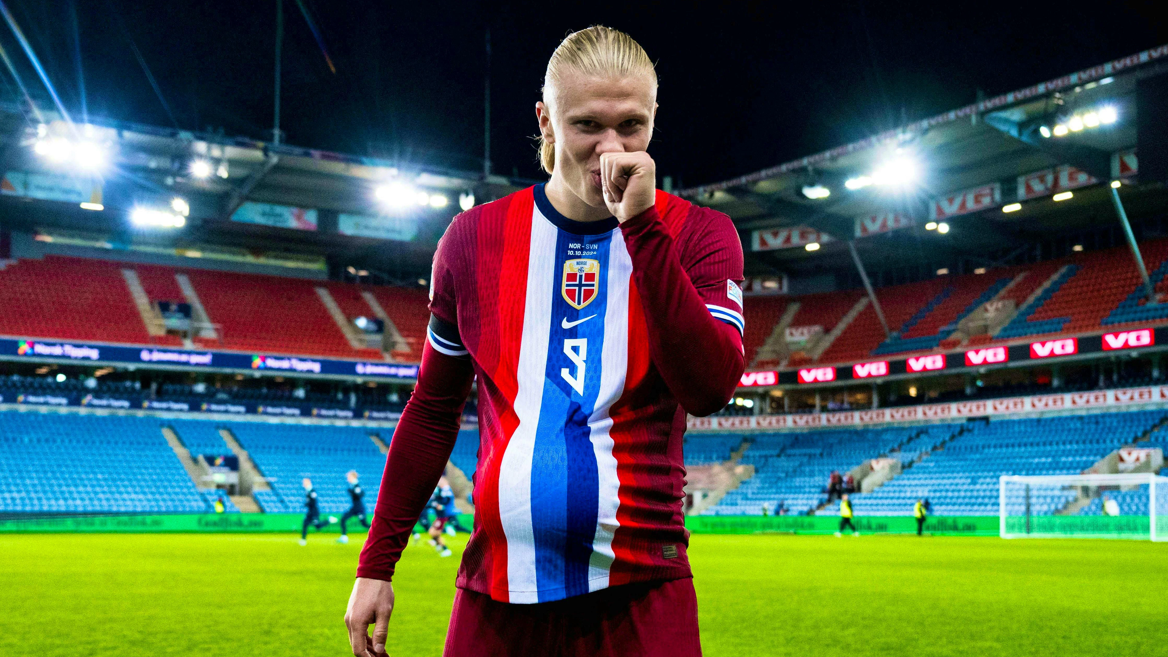 Announced baby news in October: Erling Haaland.
