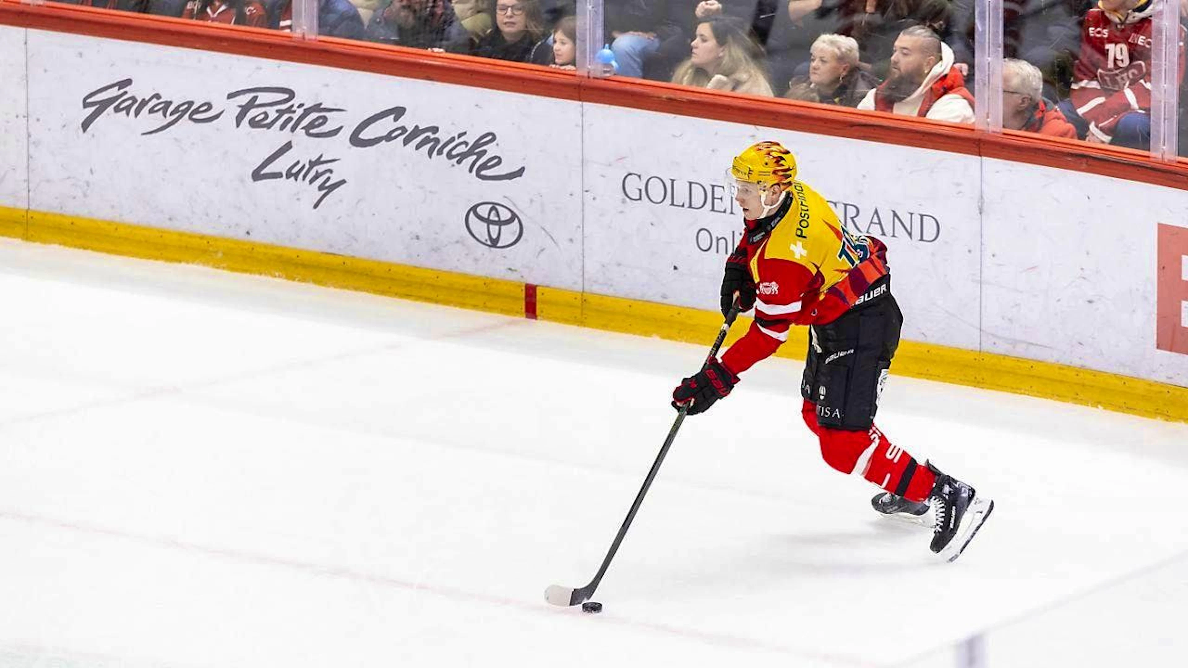 Lausanne's top scorer Antti Suomela starts the new year with a goal and three assists