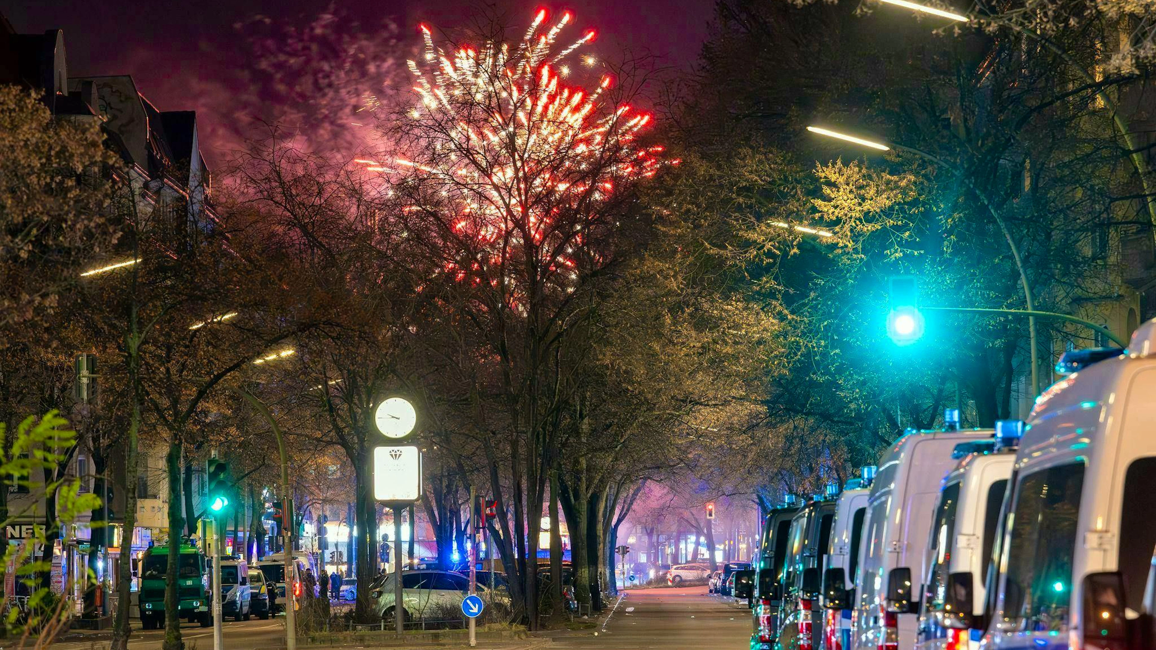 The police are investigating a post by an influencer on New Year's Eve.