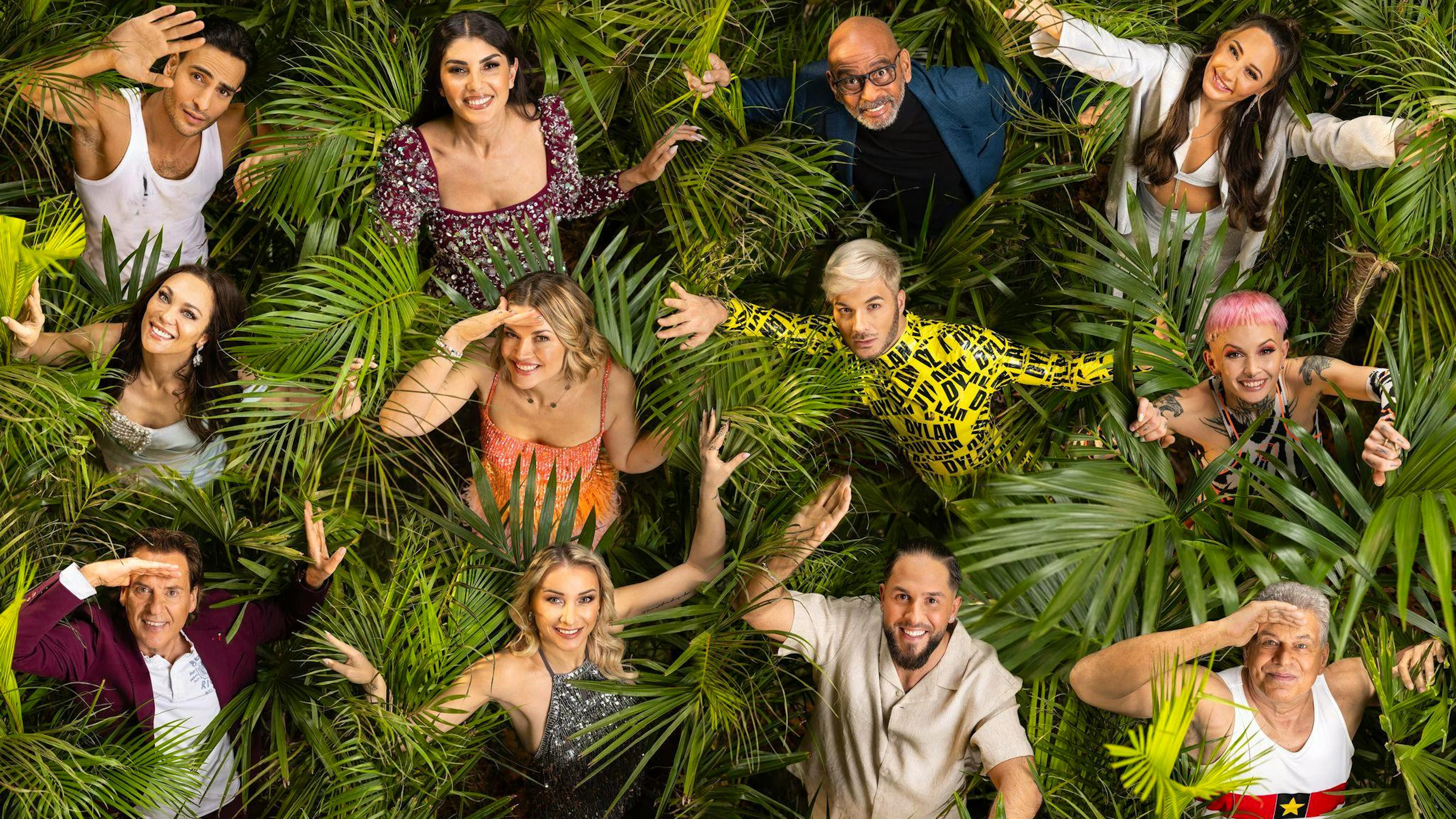 Das sind die 12 Teilnehmer*innen der 18. Staffel der RTL-Realityshow «Ich bin ein Star – Holt mich hier raus!».