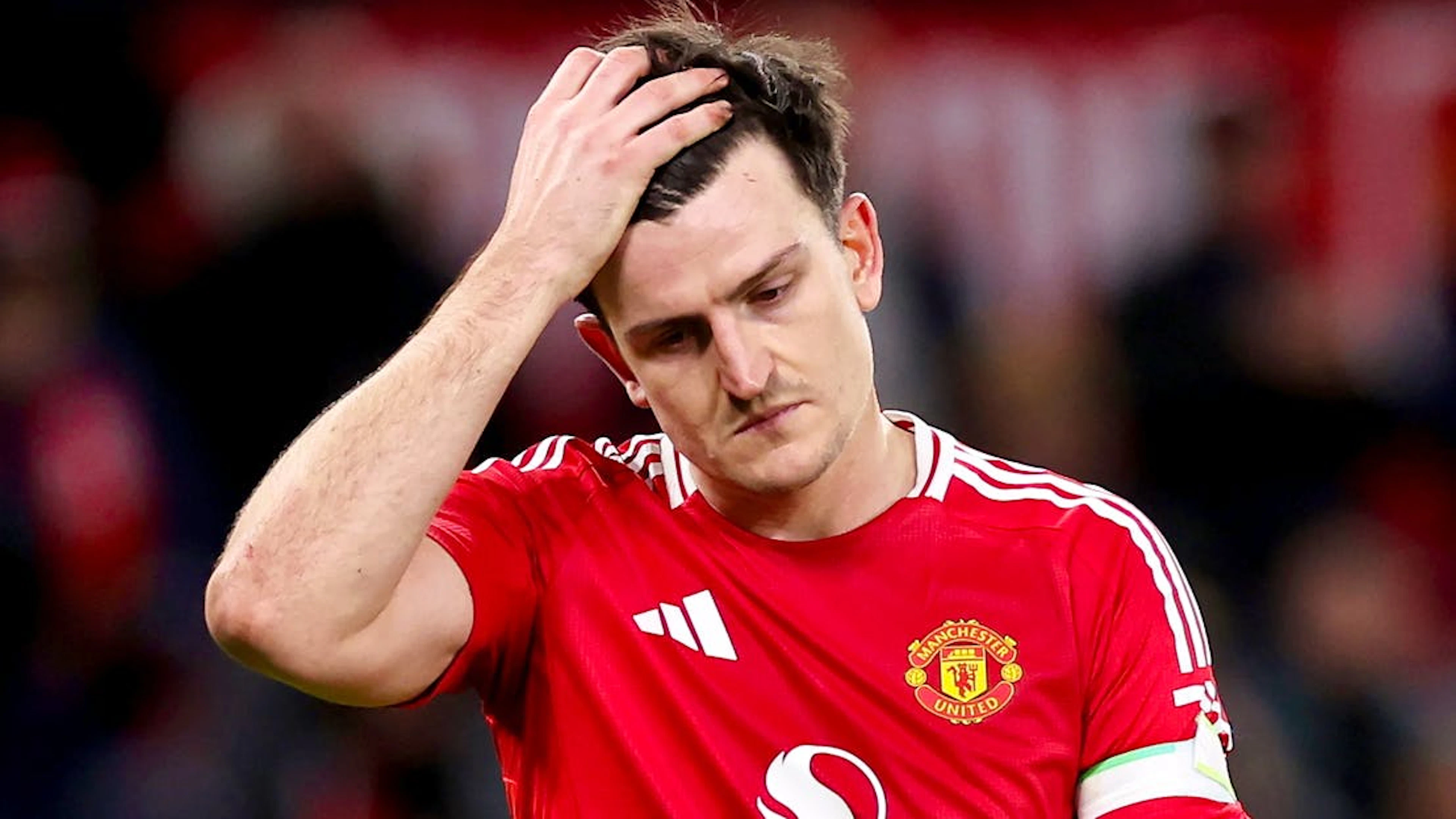 Manchester United (ici le capitaine Harry Maguire) traverse une période de turbulences.