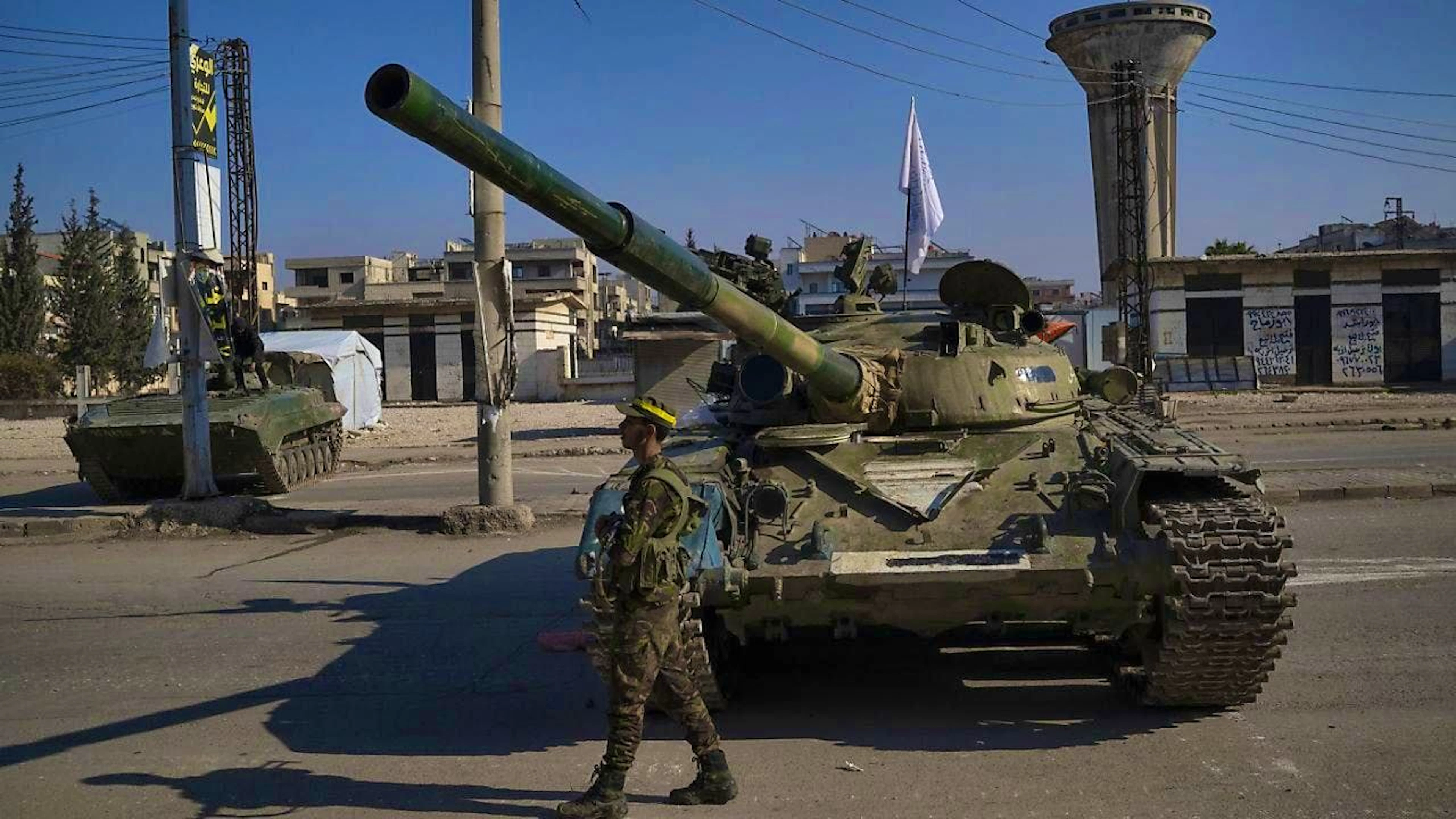 The Syrian army is currently being completely reorganized after that of the fled dictator Bashar al-Assad disbanded. (In the picture: new security forces in the central Syrian city of Homs, photo taken on January 3, 2025)