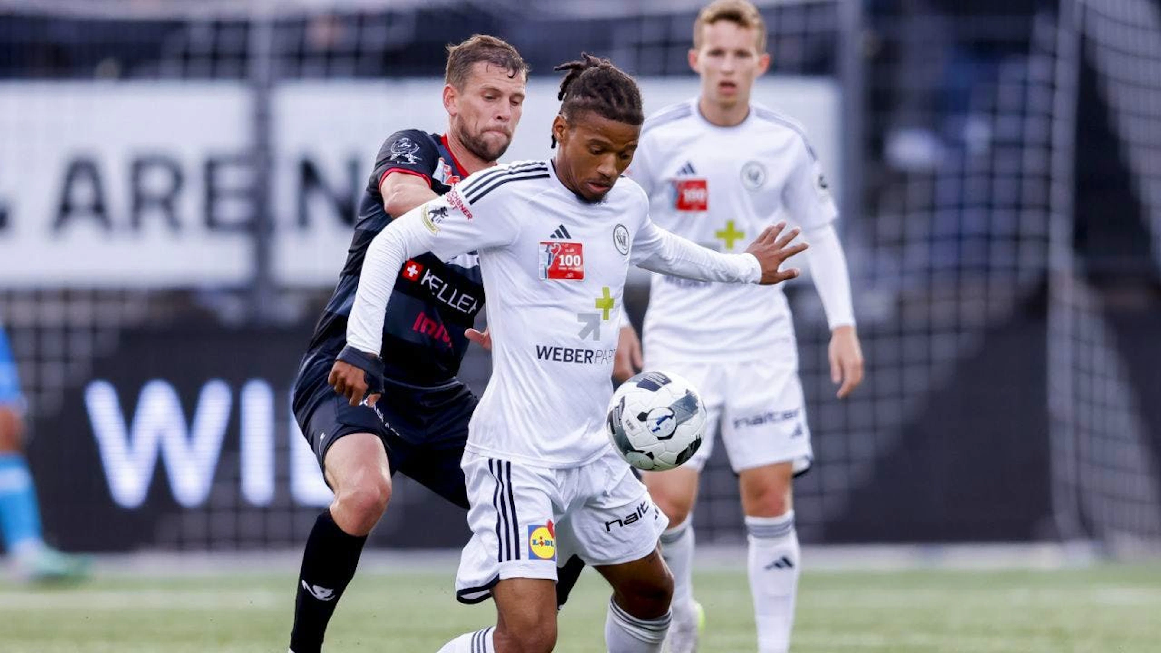 Stéphane Cueni spielte im September im Cup mit dem FC Wil noch gegen Winterthurs Fabian Frei
