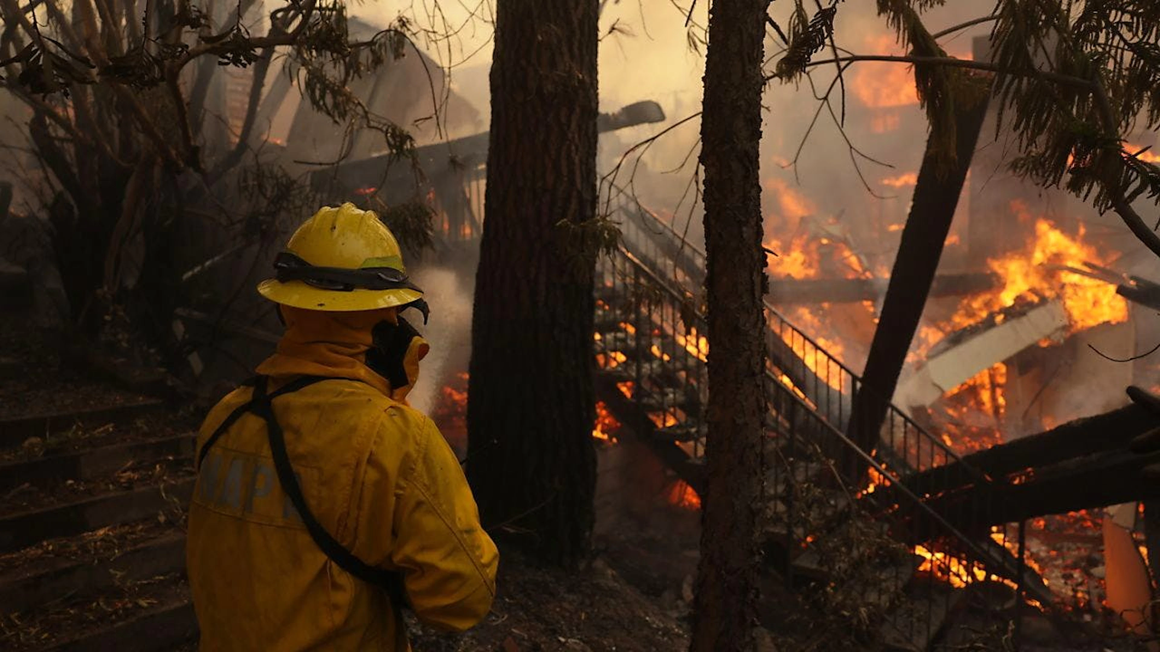 Die ausser Kontrolle geratenen Waldbrände rund um Los Angeles haben immer mehr Zerstörung und Todesopfer zur Folge. (08. Januar 2025)