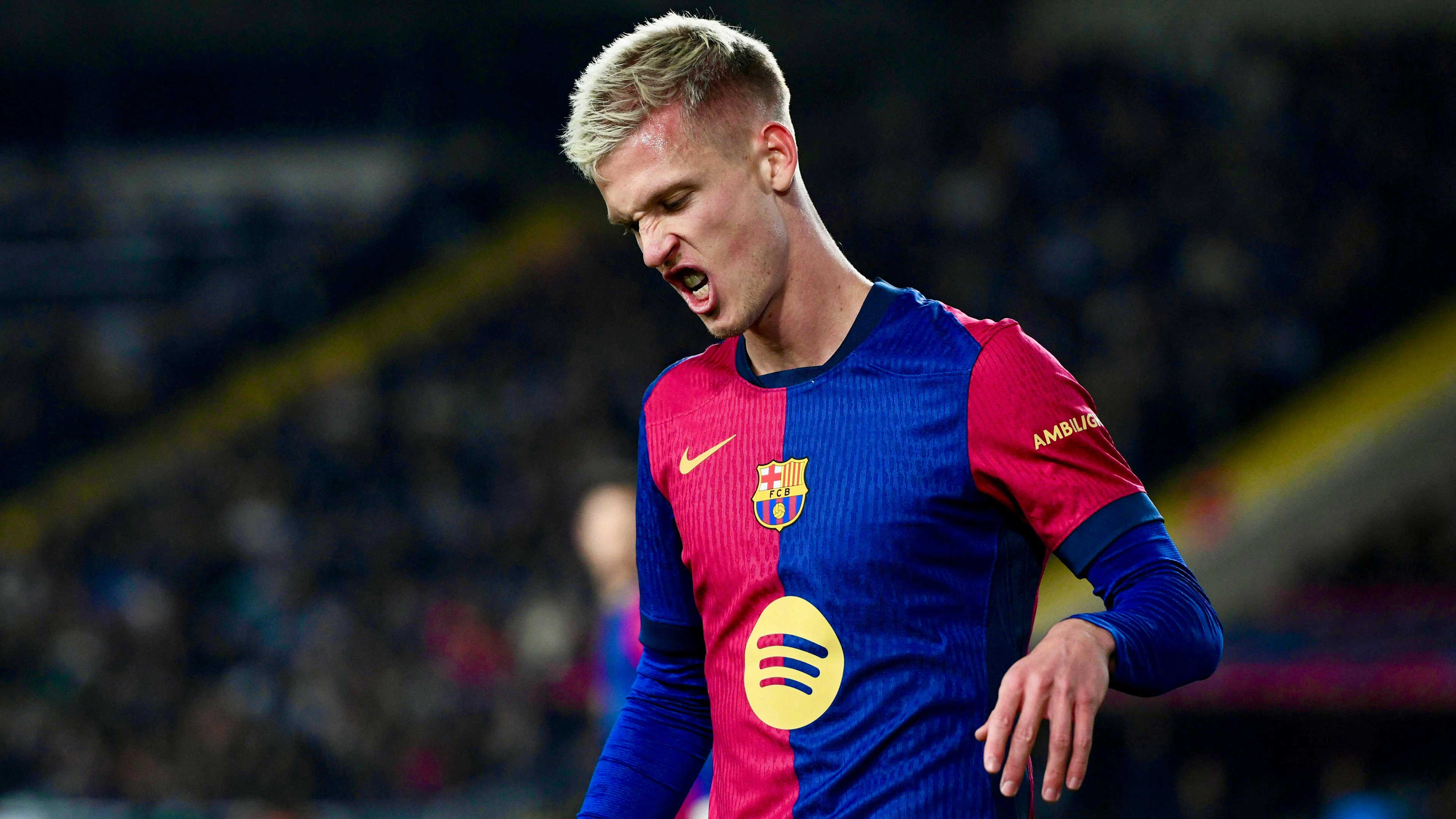 La réinscription temporaire de Dani Olmo (photo) et Pau Victor inquiète le football espagnol.