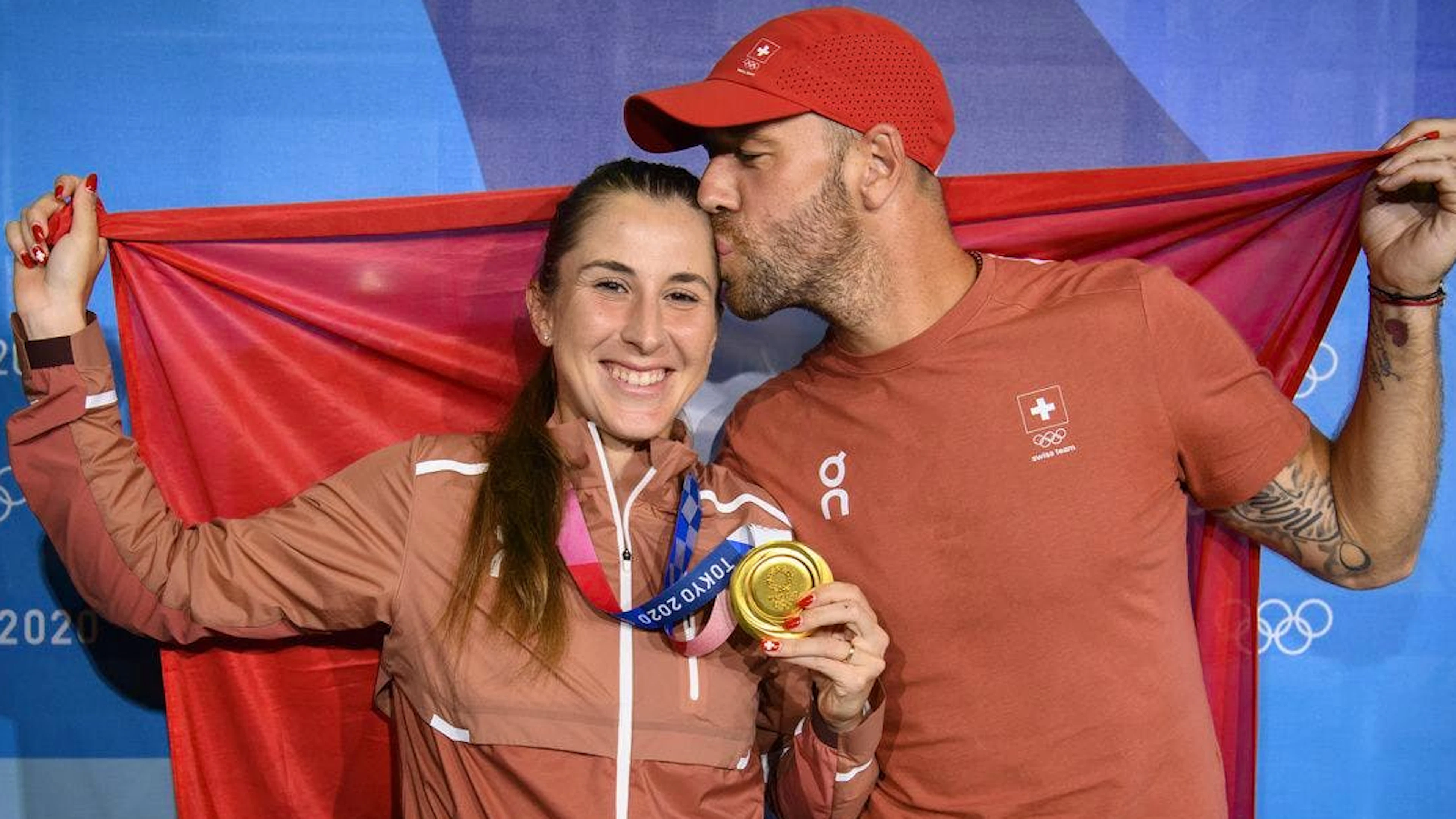 2021 gewann Belinda Bencic in Tokio Olympia-Gold. Das Herz von Martin Hromkovic hat sie schon lange davor erobert.