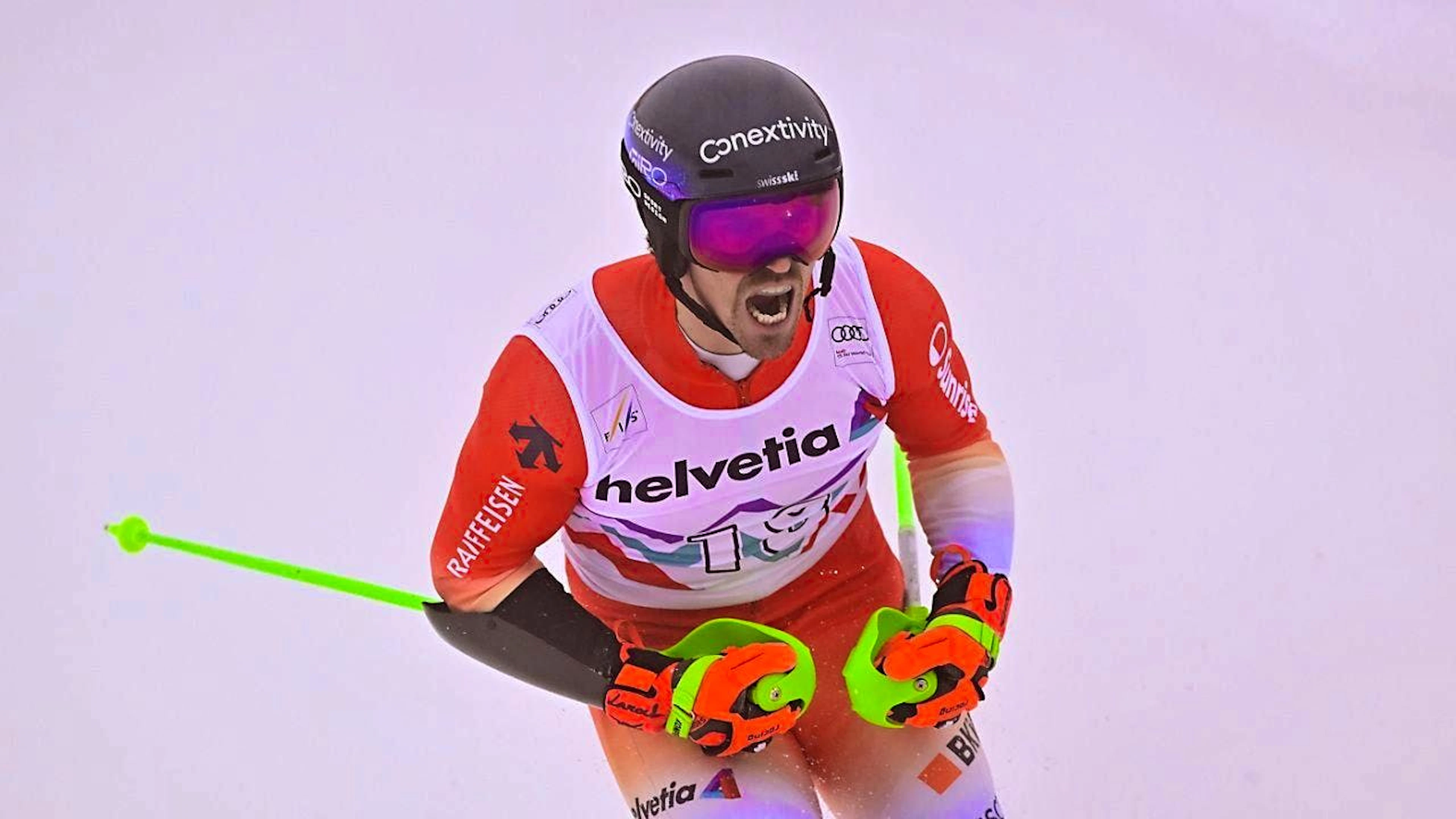 After five races without any points, Marc Rochat achieves a liberation with 10th place