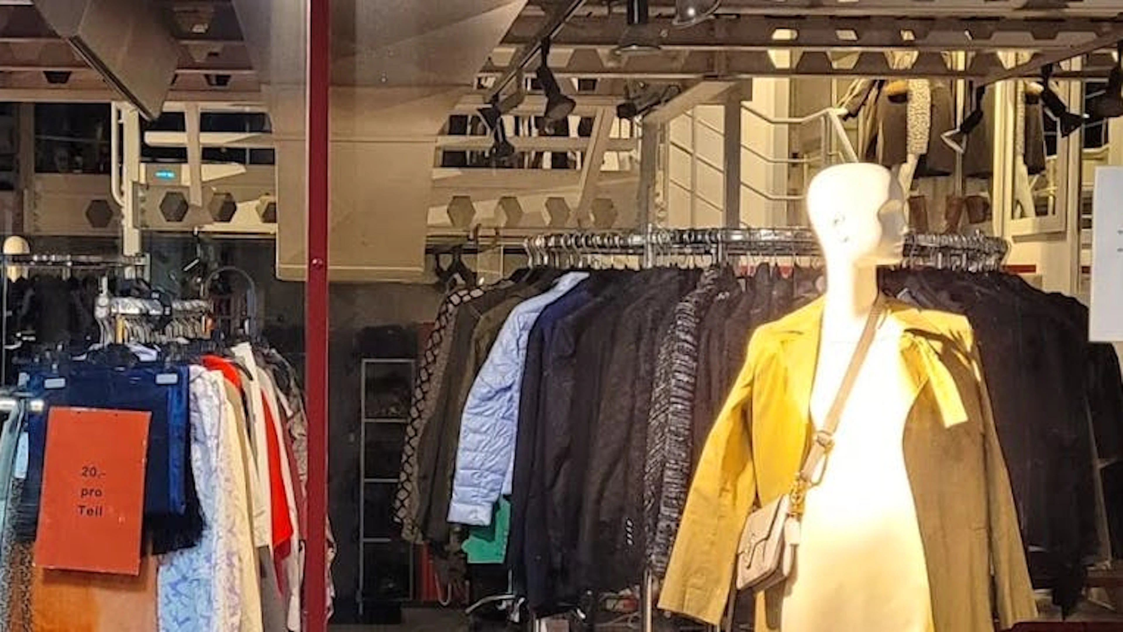 Die Boutique in St. Gallen ist seit zwei Monaten zu.