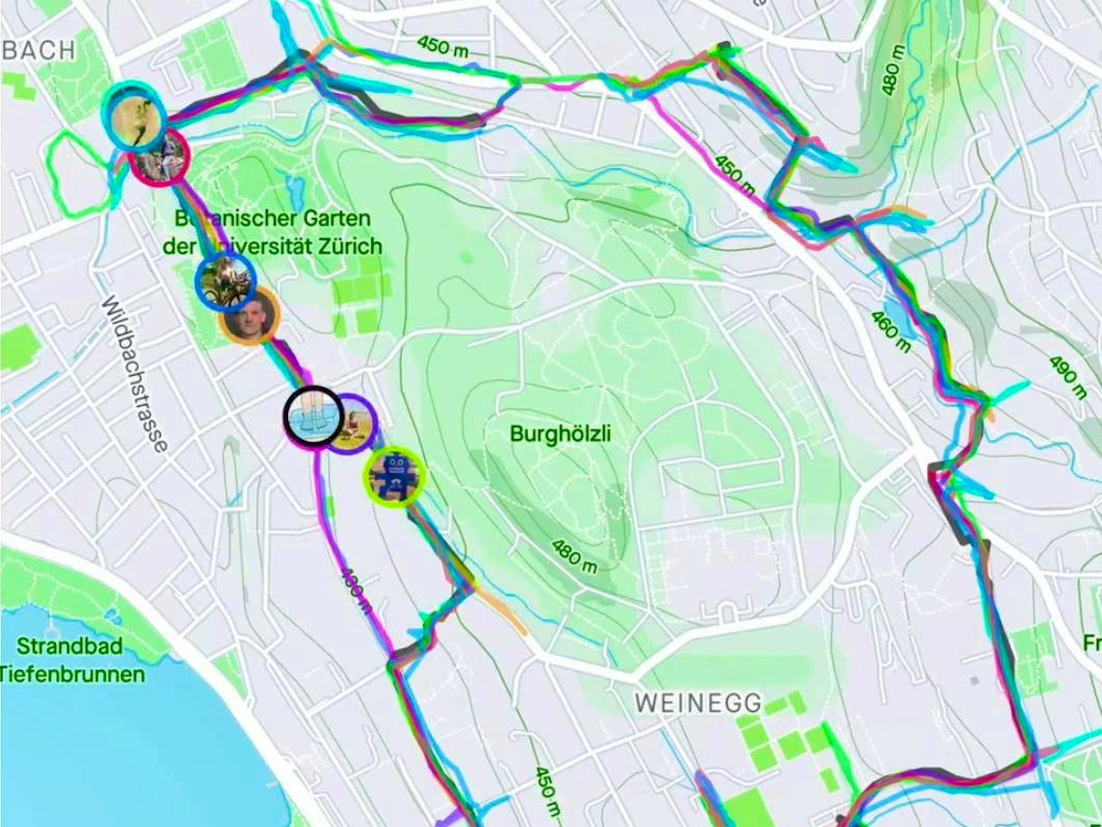 Piles of white powder are unsettling Zurich dog owners. What do the "Zurch Hash House Harriers" have to do with it?