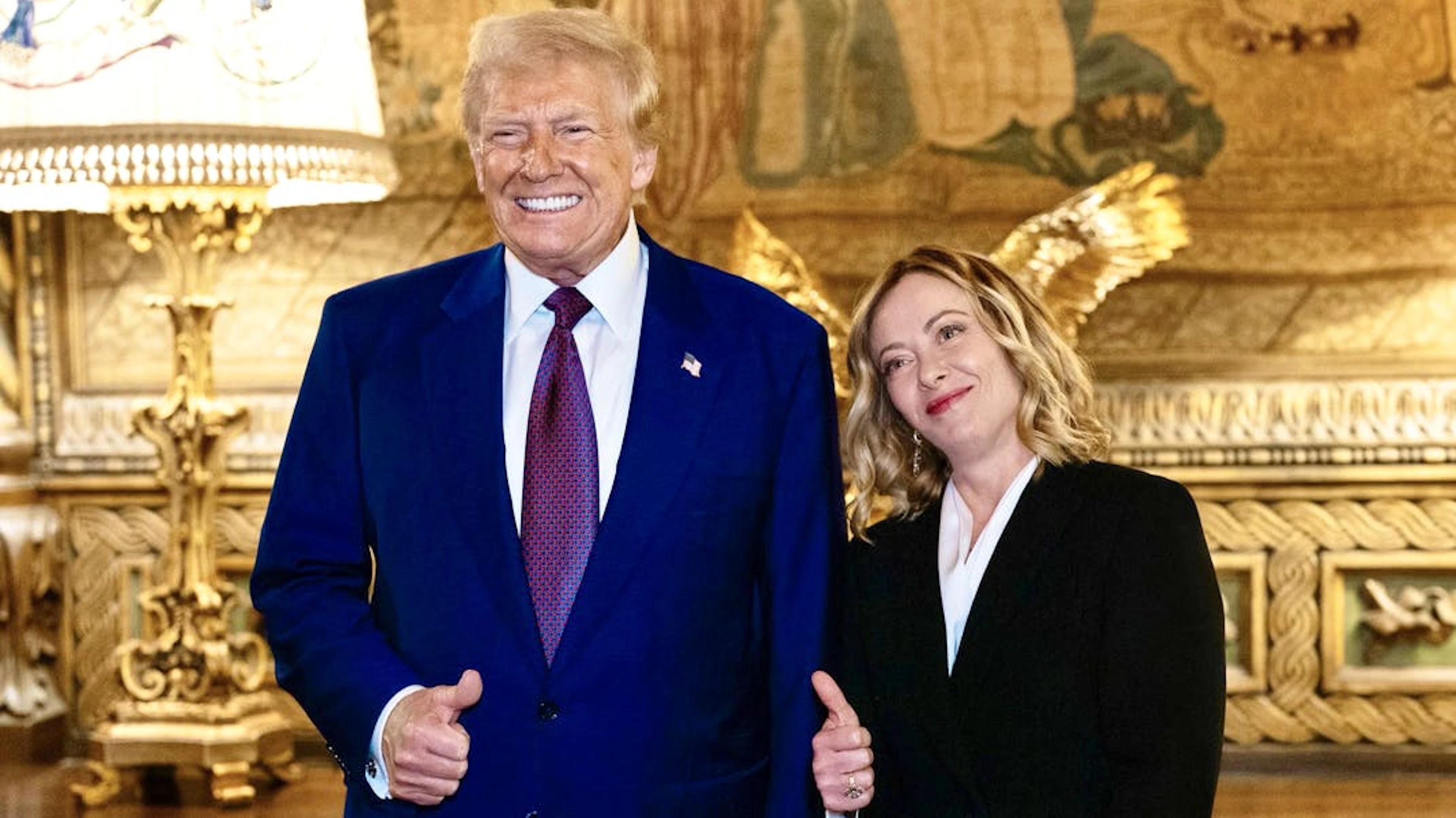Giorgia Meloni apparaît comme la dirigeante européenne d'importance la plus proche de Donald Trump.