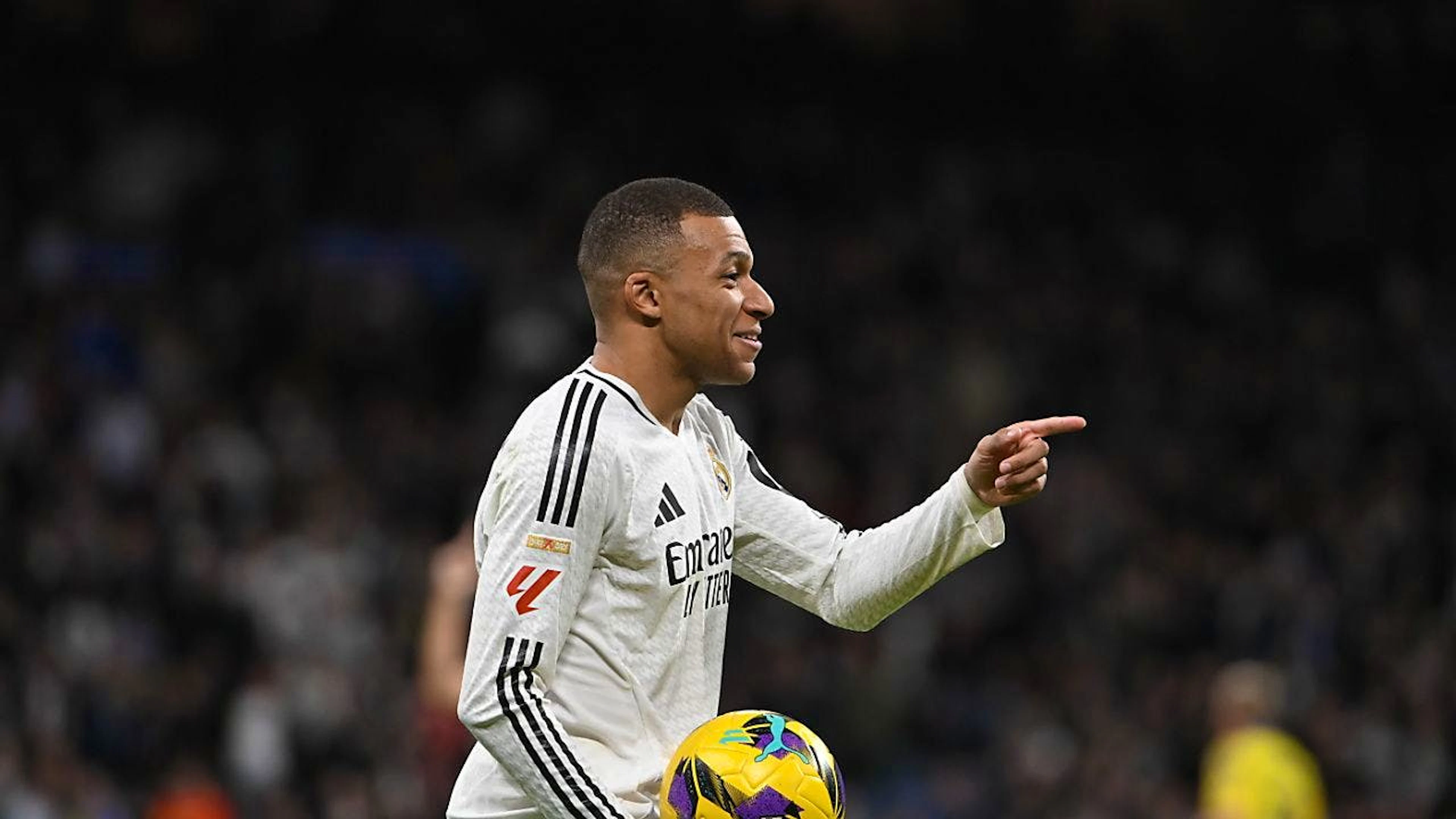 Kylian Mbappé schoss zwei Tore für Real Madrid gegen Las Palmas