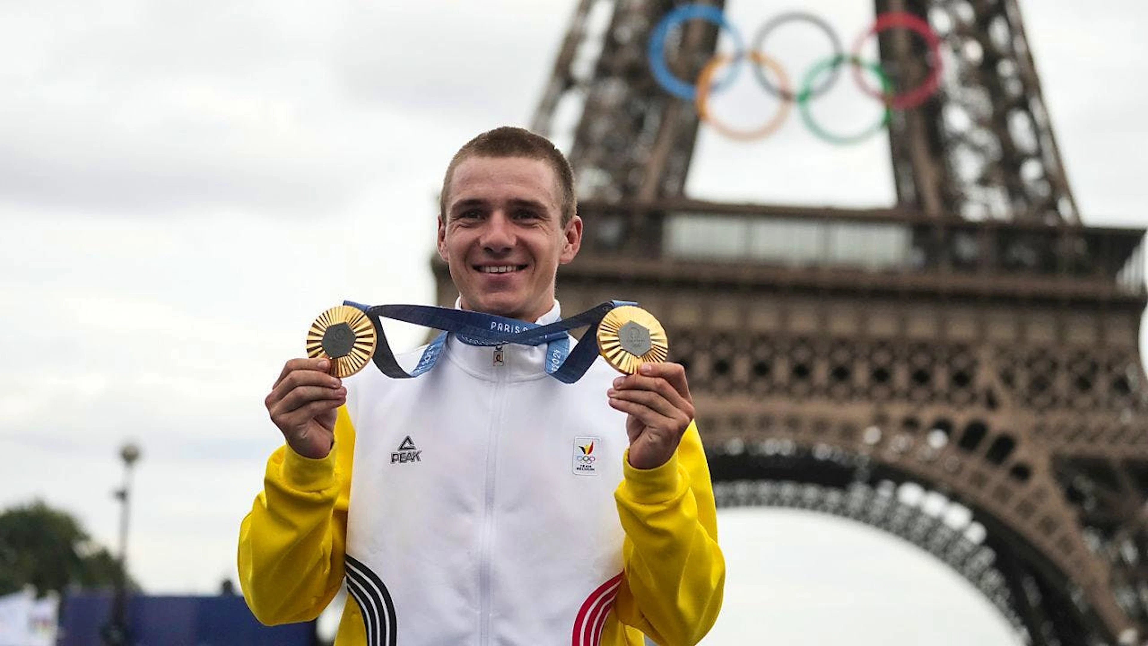 Braucht nach einem Unfall im Training im Dezember noch etwas Geduld: Doppel-Olympiasieger Remco Evenepoel
