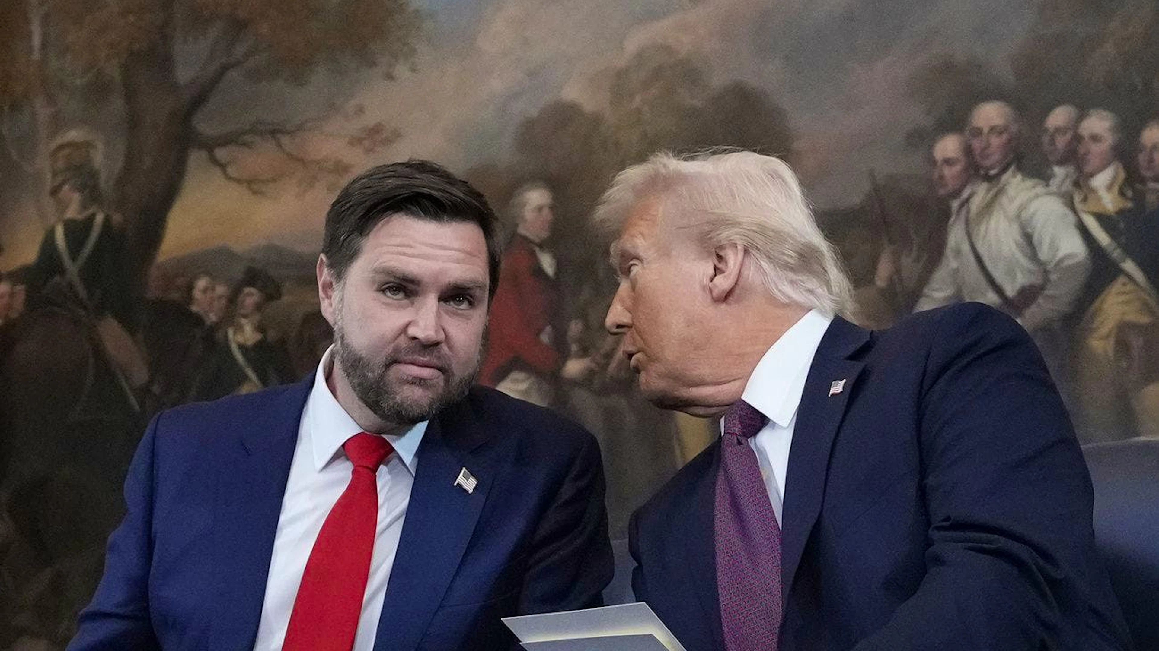 J.D. Vance steht vor einem Problem, das nur Donald Trump lösen kann