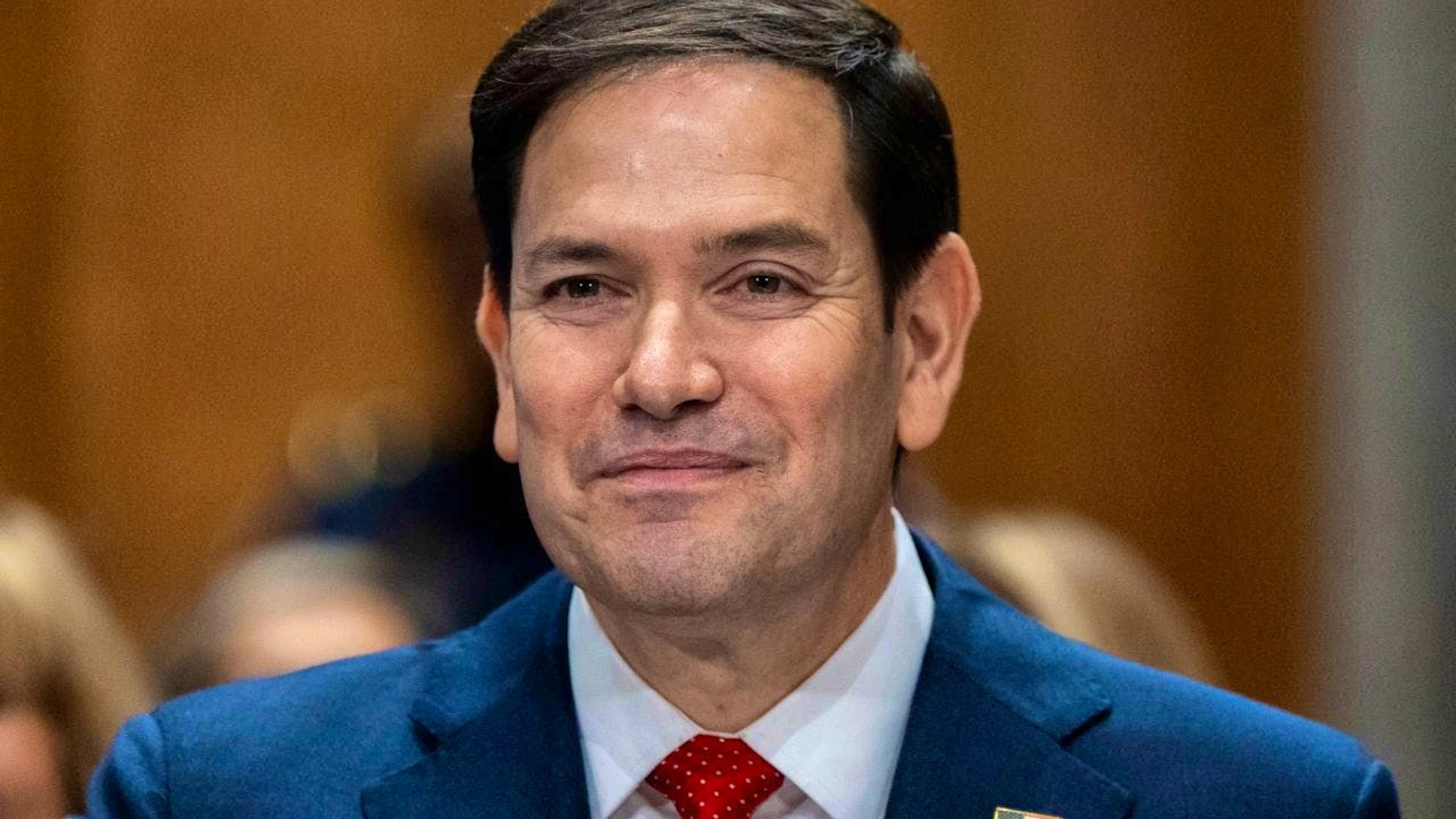 Senator Marco Rubio, President-elect Trump's choice for Secretary of State, appears before the Senate Foreign Relations Committee for his confirmation hearing at the Capitol. Photo: Alex Brandon/AP/dpa