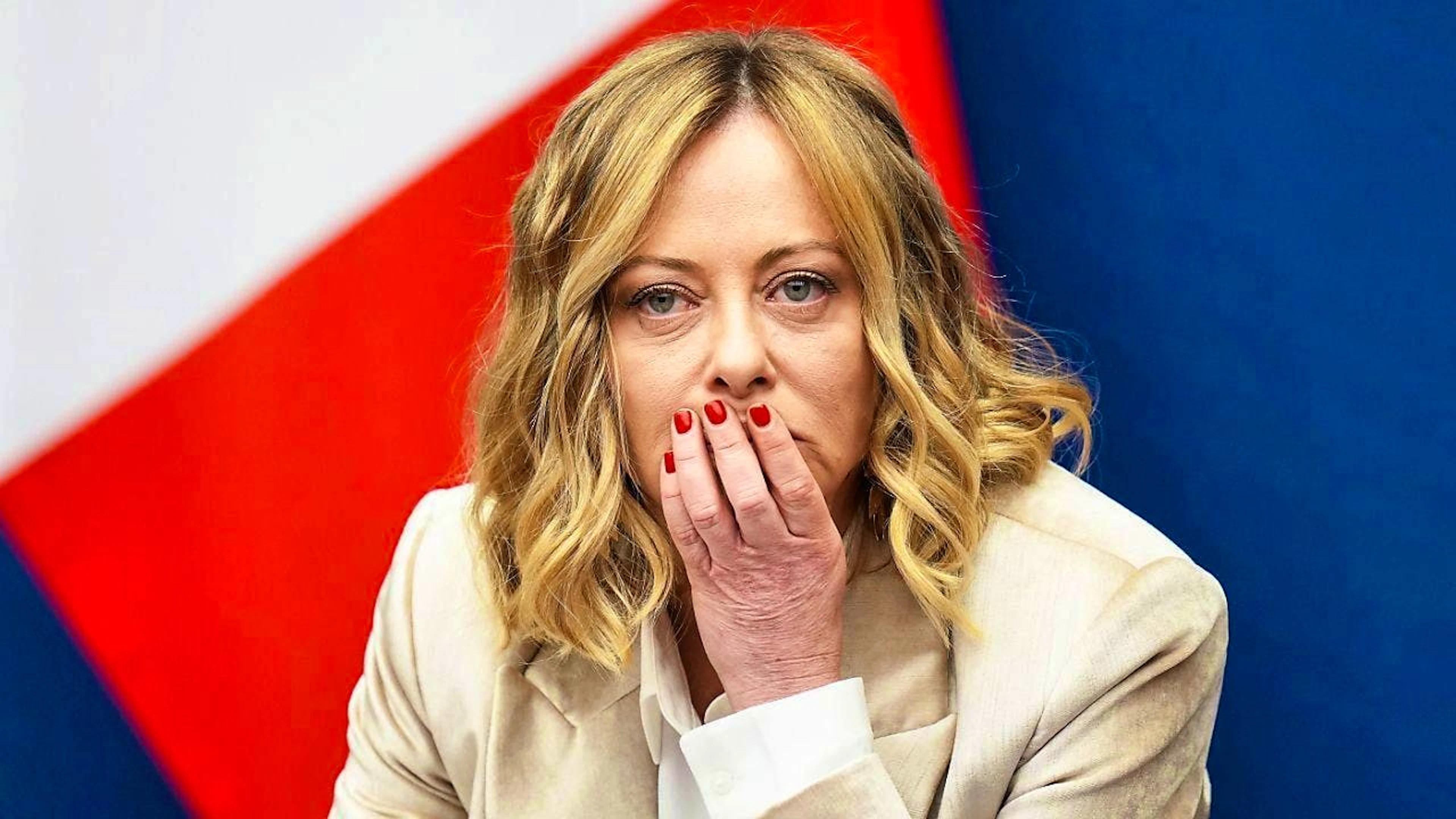 ARCHIVE - Giorgia Meloni, Prime Minister of Italy. Photo: Alessandra Tarantino/AP/dpa