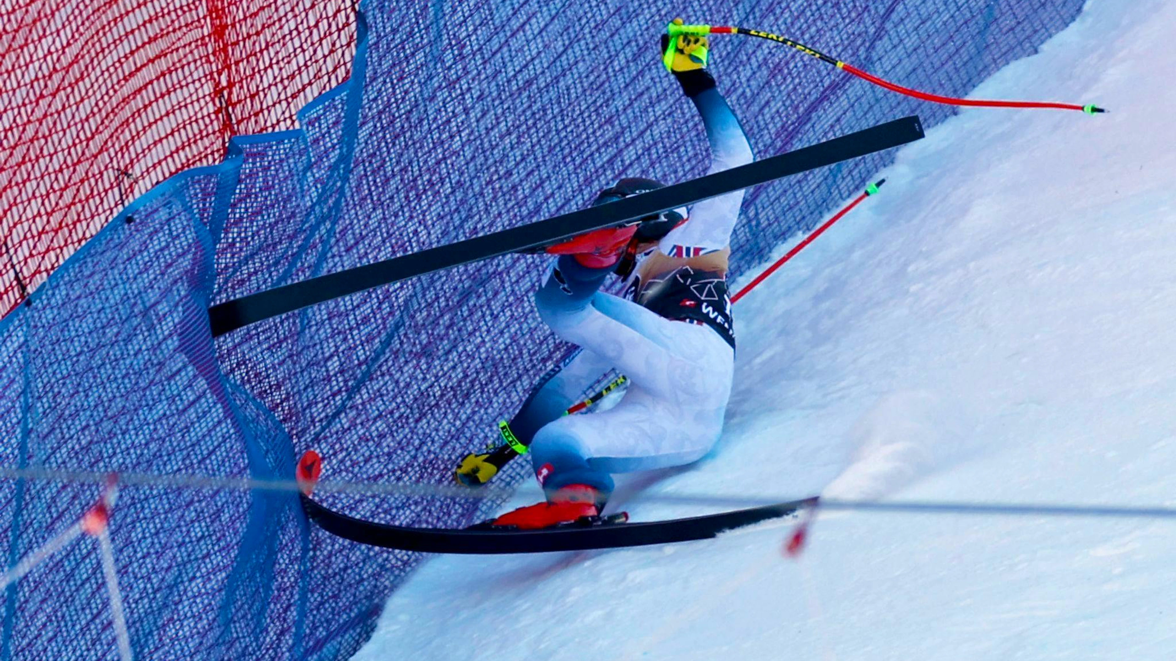 Der Norweger Aleksander Aamodt Kilde stürzte vor rund einem Jahr heftig in Wengen.
