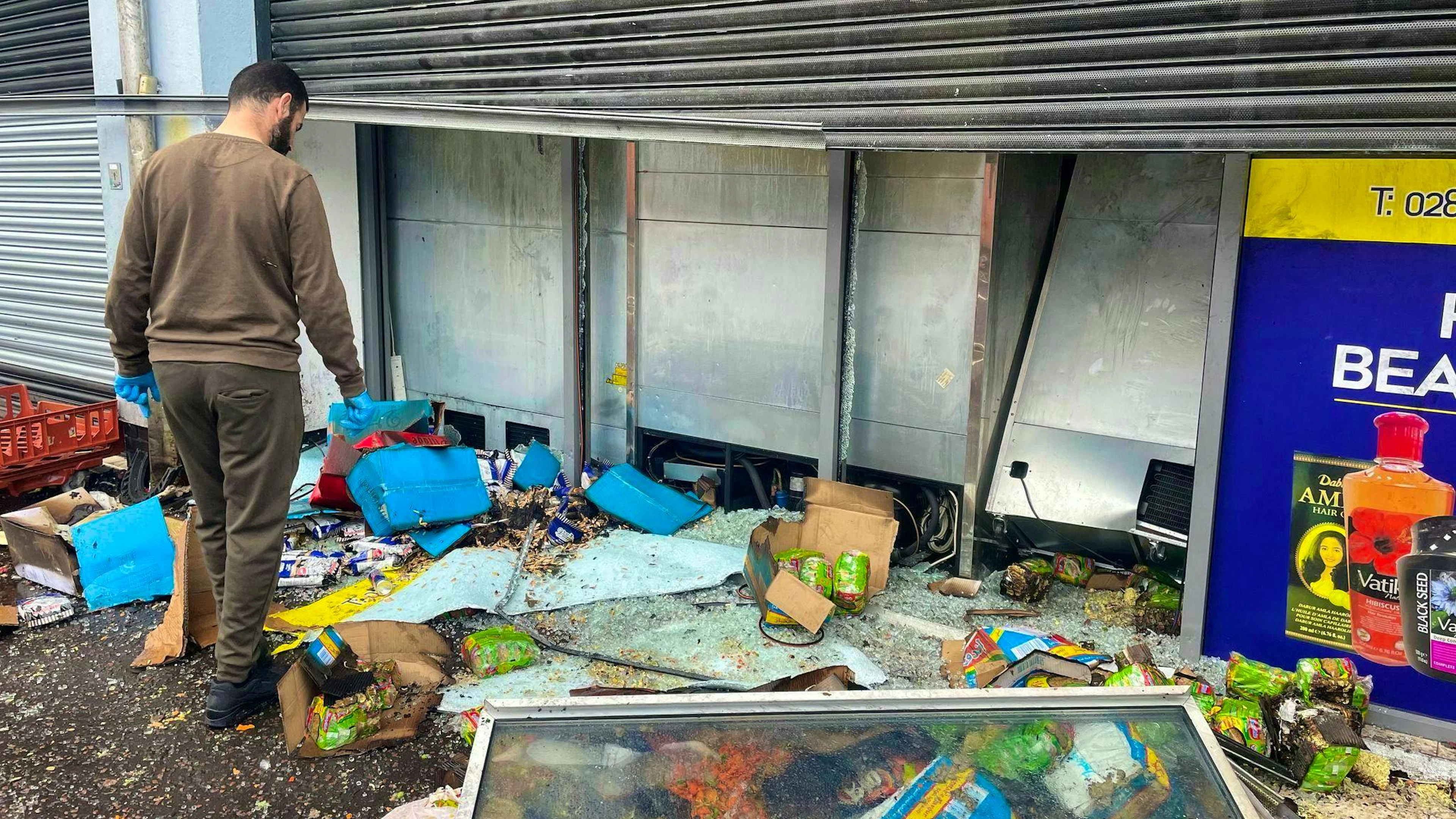 Rioting broke out after the knife attack in the summer of 2024. (archive image)