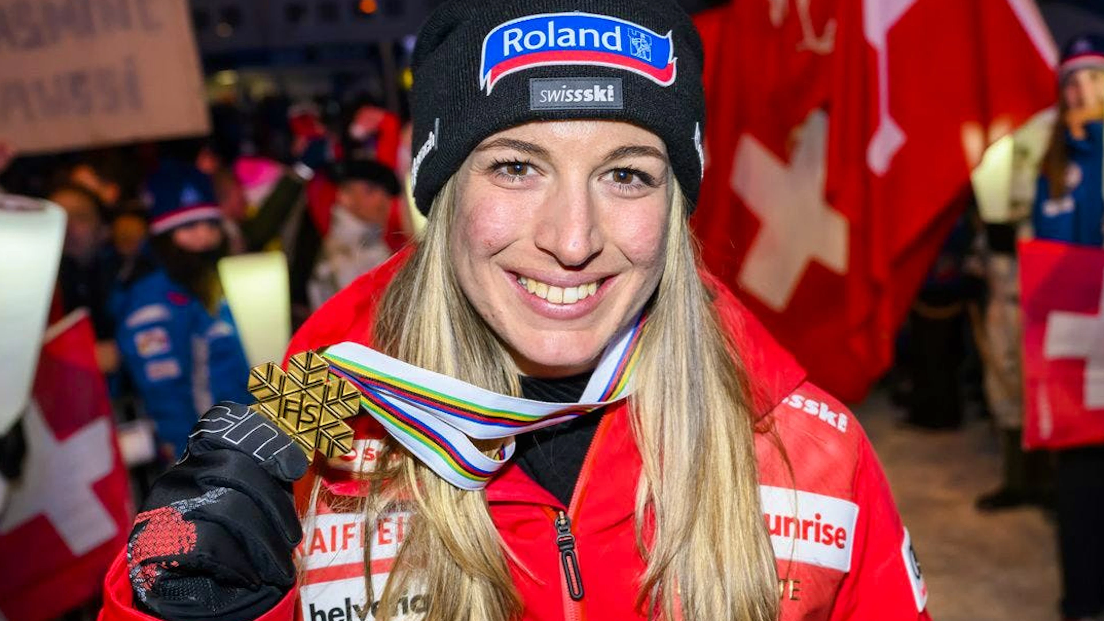 Jasmine Flury wird ihre WM-Goldmedaille nicht verteidigen können.