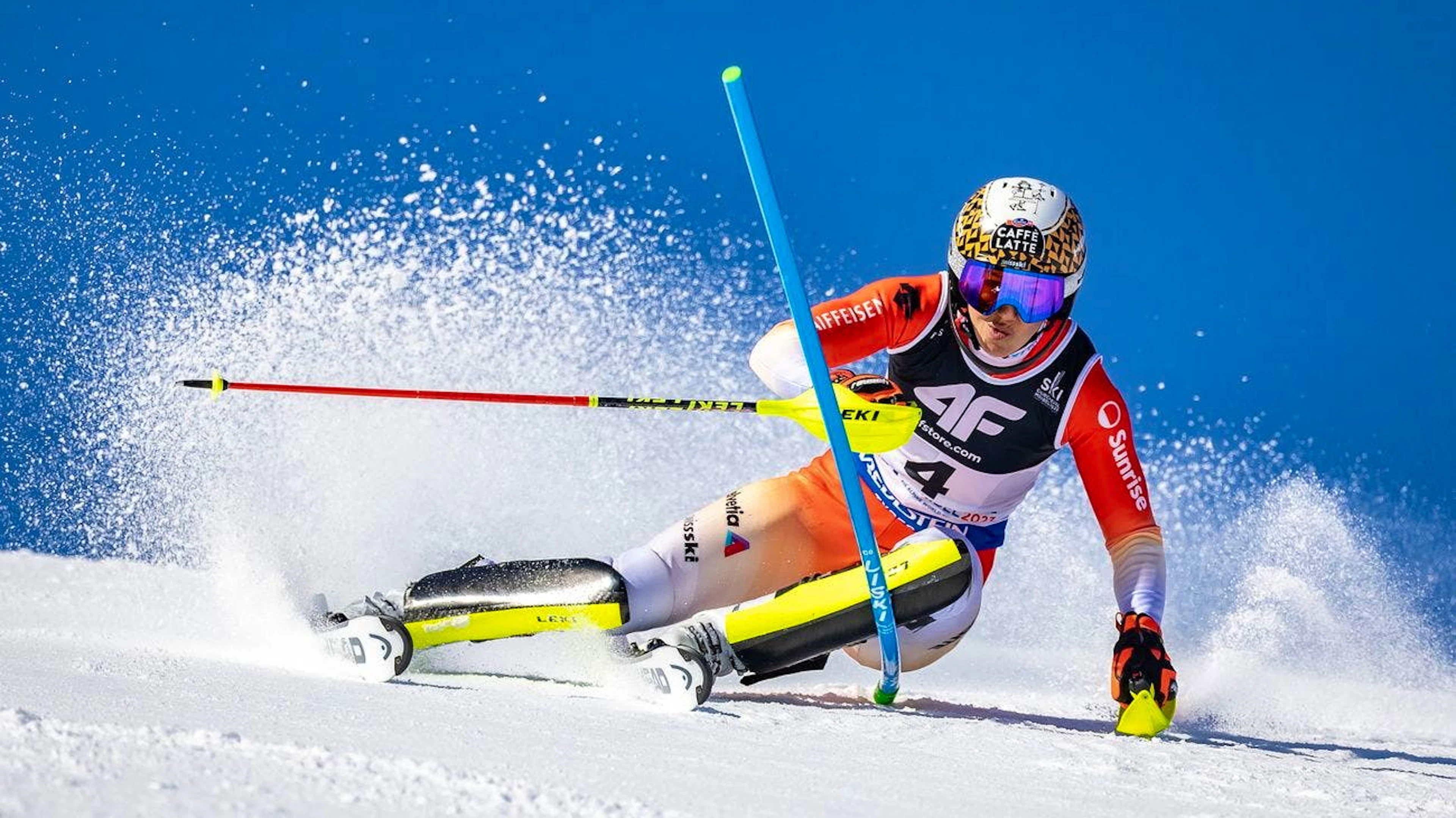 Auch an der Ski-WM in Saalbach erwarten uns wieder grosse Emotionen. (Auf dem Bild: Wendy Holdener an Ski-WM 2023, in Meribel.)