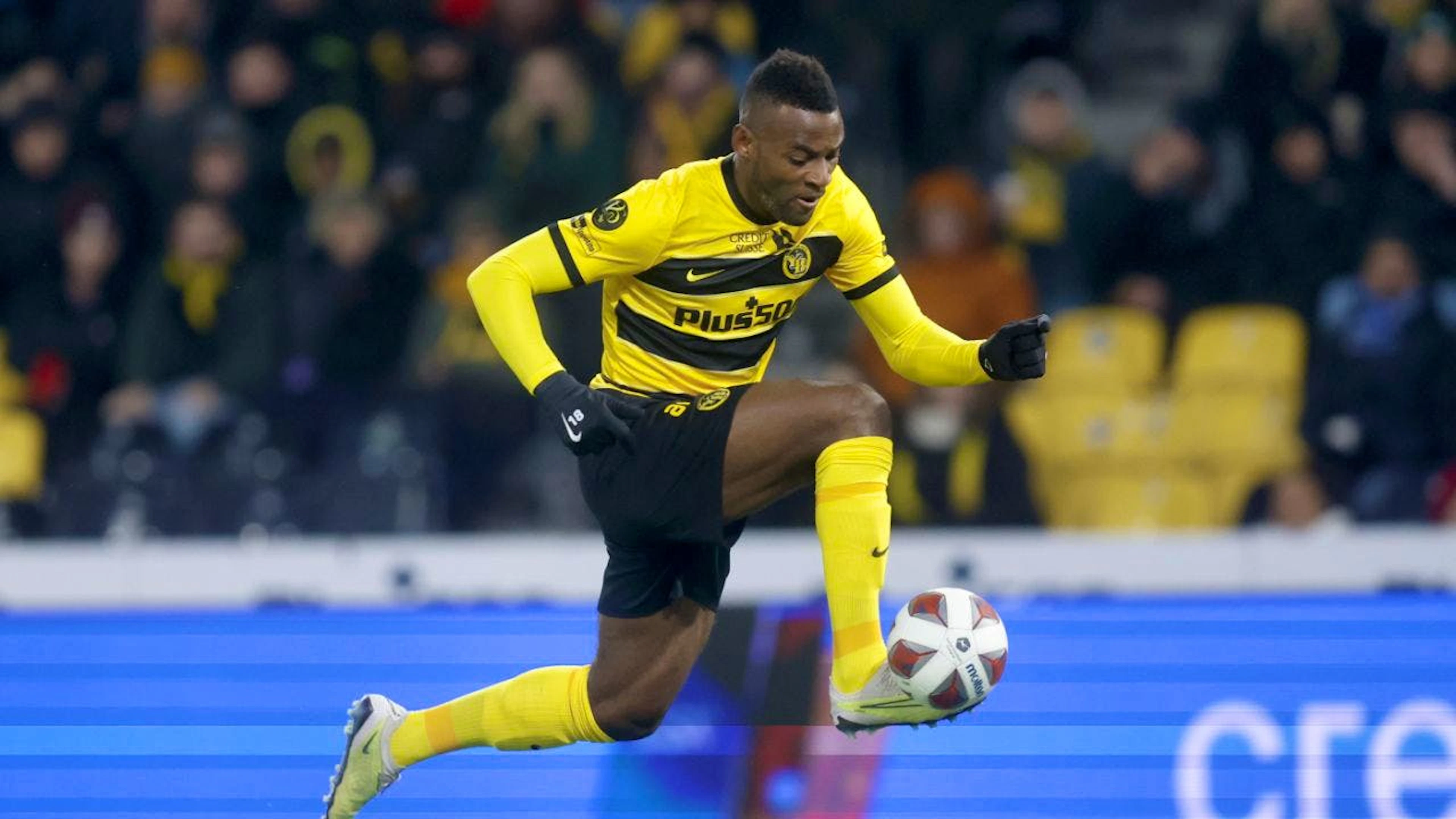 Jean-Pierre Nsame, sechsfacher Schweizer Meister mit YB, erzielte in 175 Spielen in der Super League 109 Tore
