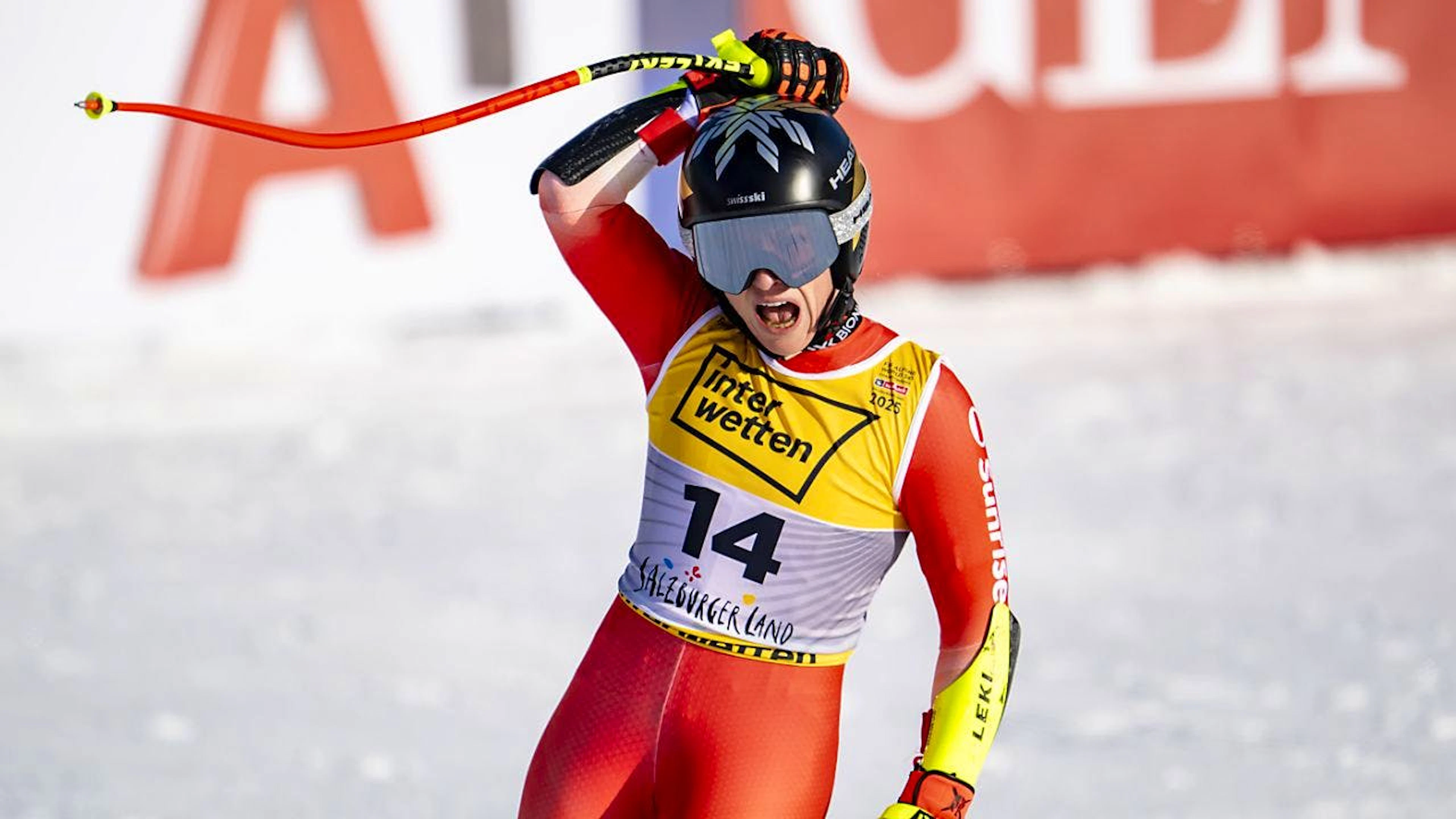 Steigerungspotenzial: Lara Gut-Behrami klassiert sich im Abschlusstraining zur WM-Abfahrt als beste Schweizerin im 7. Rang, hat aber Marge eingebaut