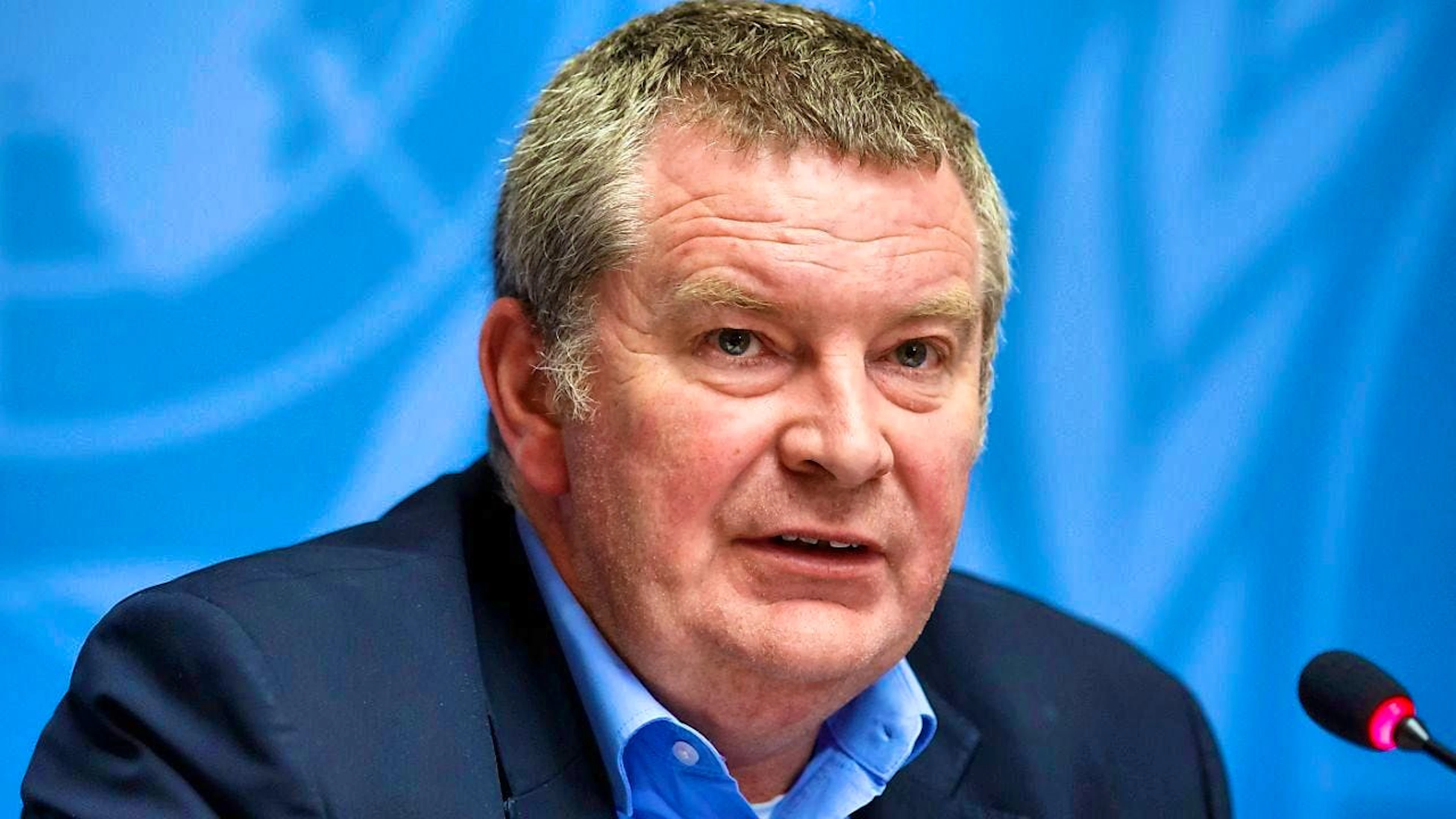 Deputy WHO chief Mike Ryan has welcomed the rapid start of a first vaccine trial for the Sudan variant of the Ebola virus in Uganda. (archive picture)