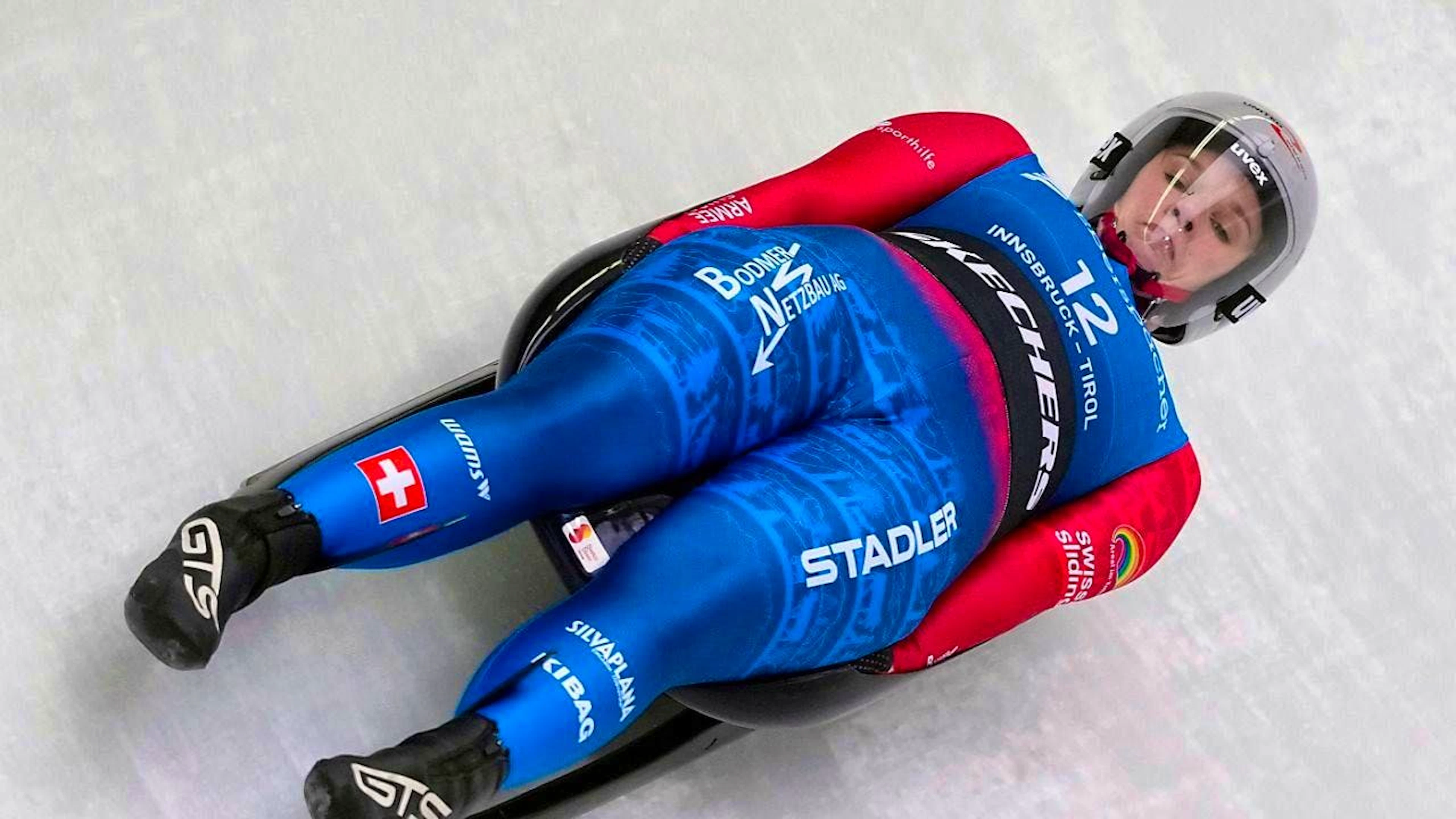 Luge athlete Natalie Maag finishes fifth in the single-seater at the World Championships