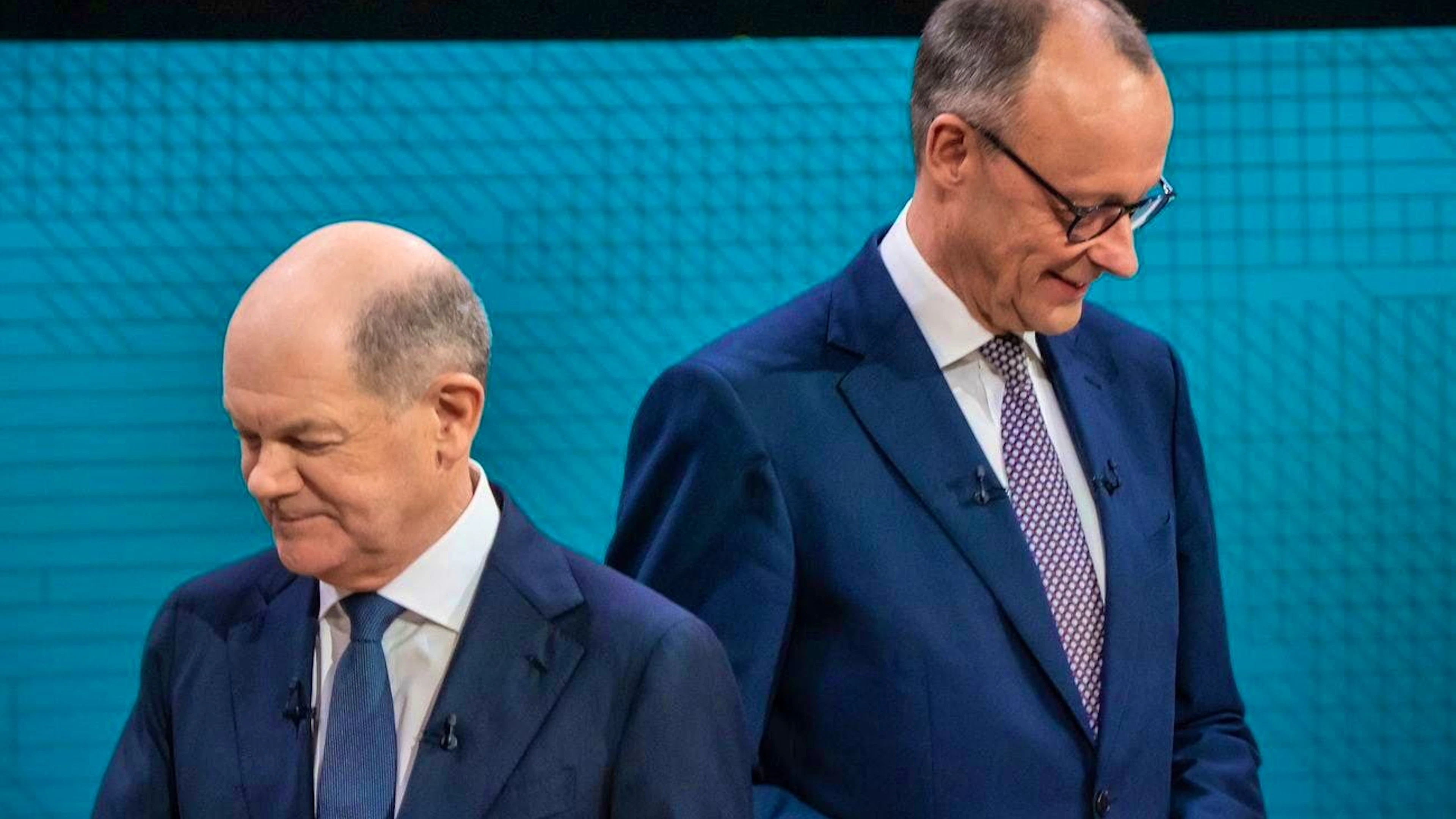 Not always in agreement: Olaf Scholz (l.) and Friedrich Merz (r.)
