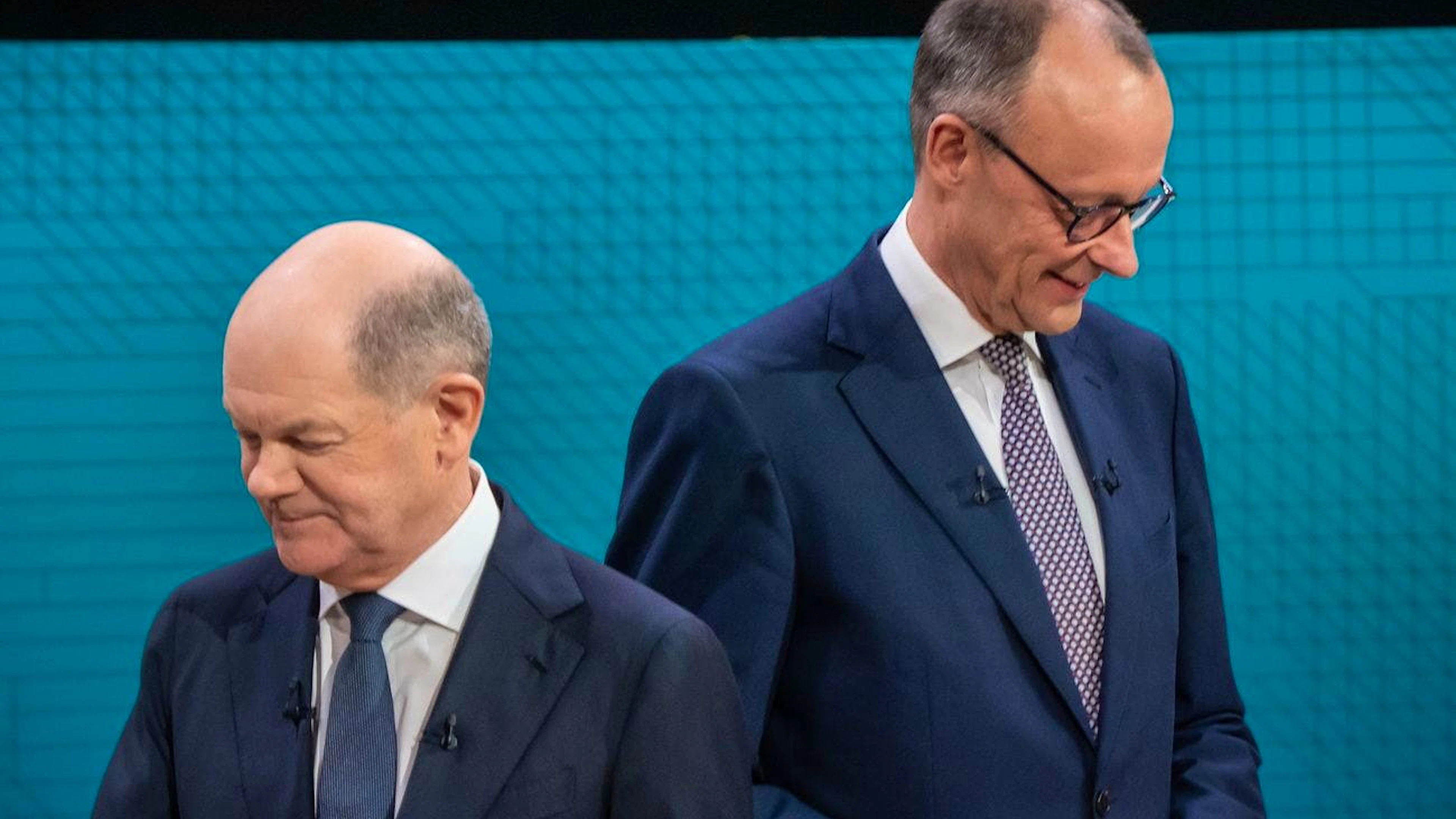 Nicht immer einig: Olaf Scholz (l.) und Friedrich Merz (r.)
