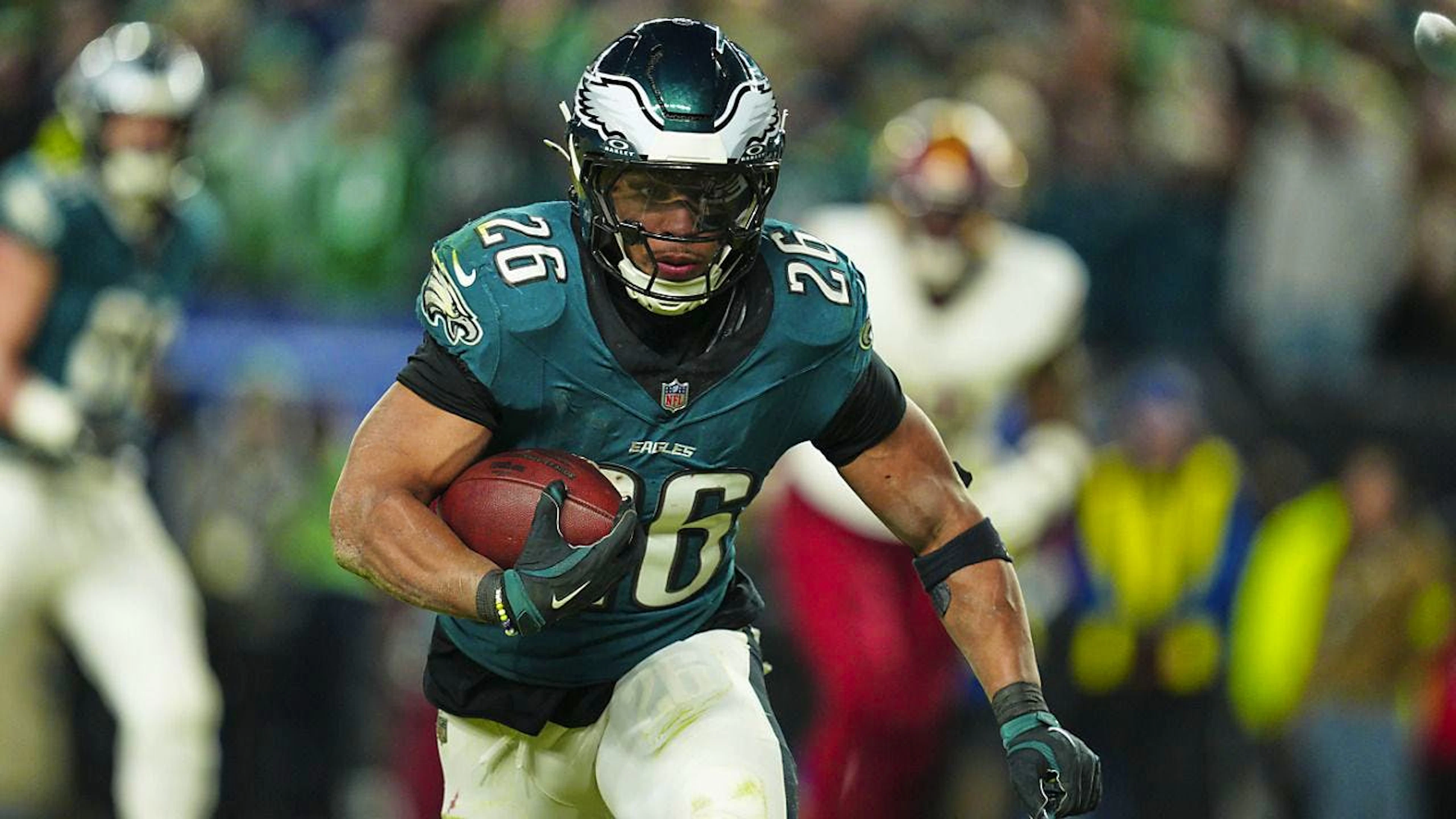 Der Running Back Saquon Barkley ist die Super-Bowl-Hoffnung der Philadelphia Eagles