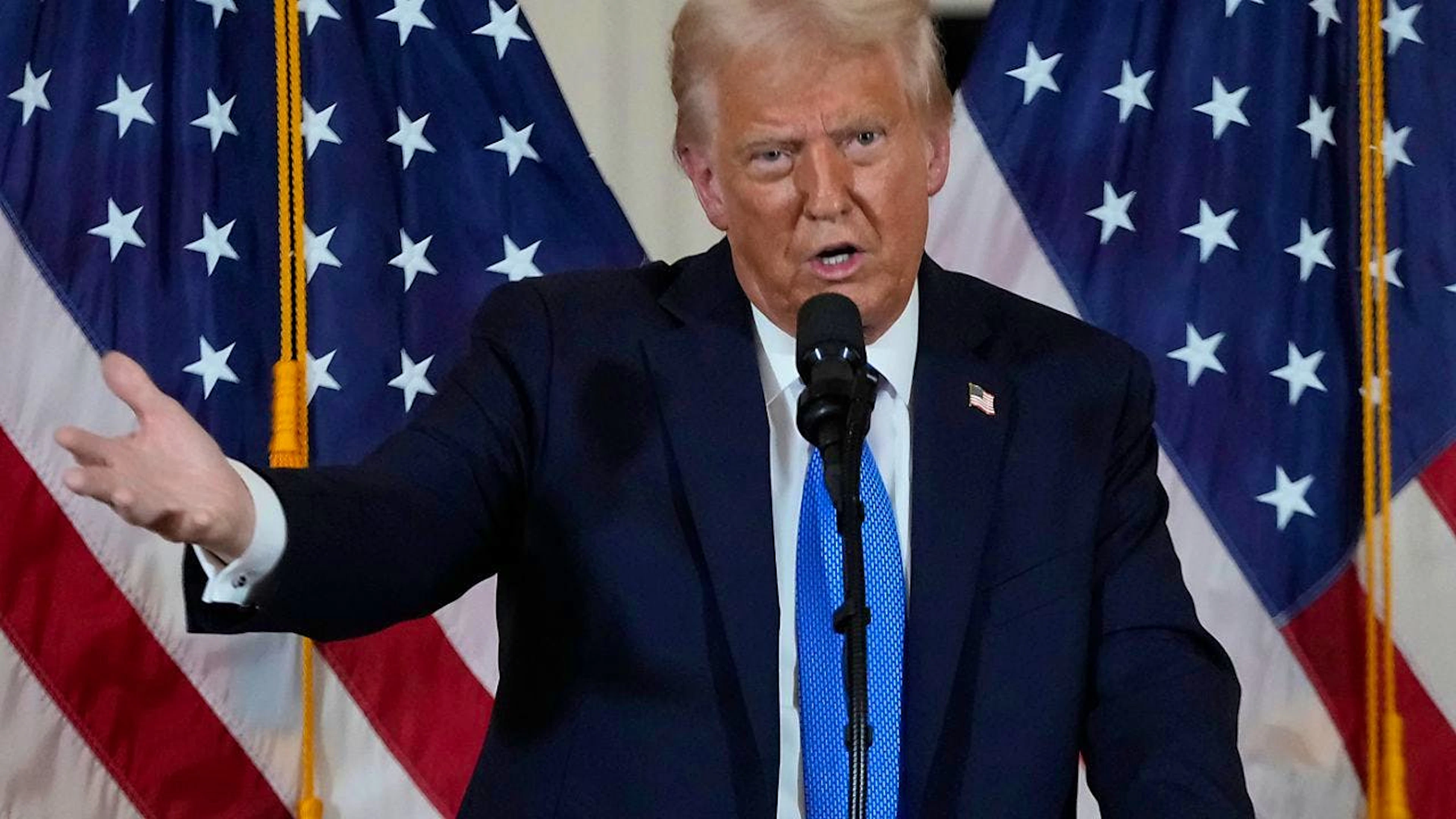 US-Präsident Donald Trump. Foto: Ben Curtis/AP/dpa